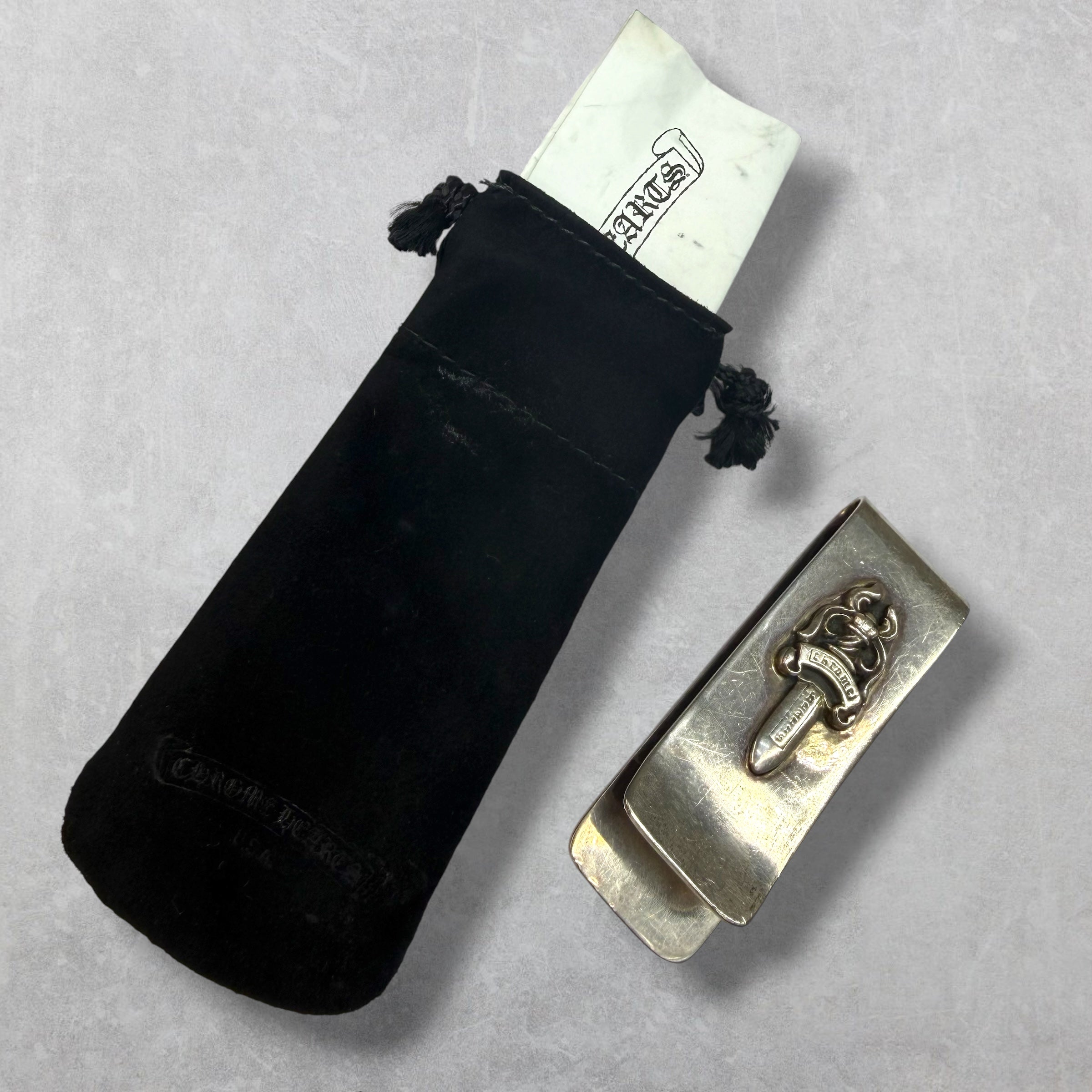 Chrome Hearts Dagger Money Clip