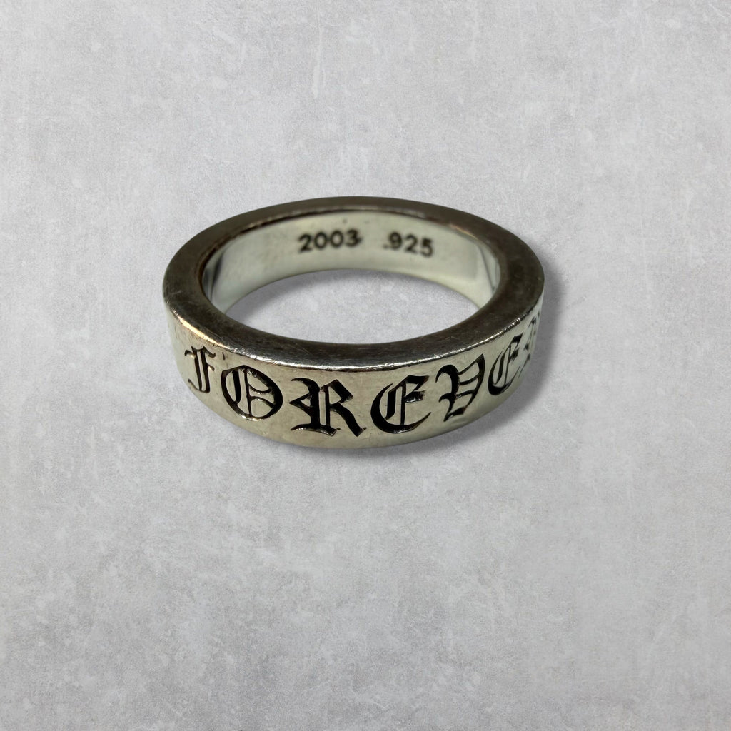 Chrome Hearts Forever 6MM Spacer Ring 9.5
