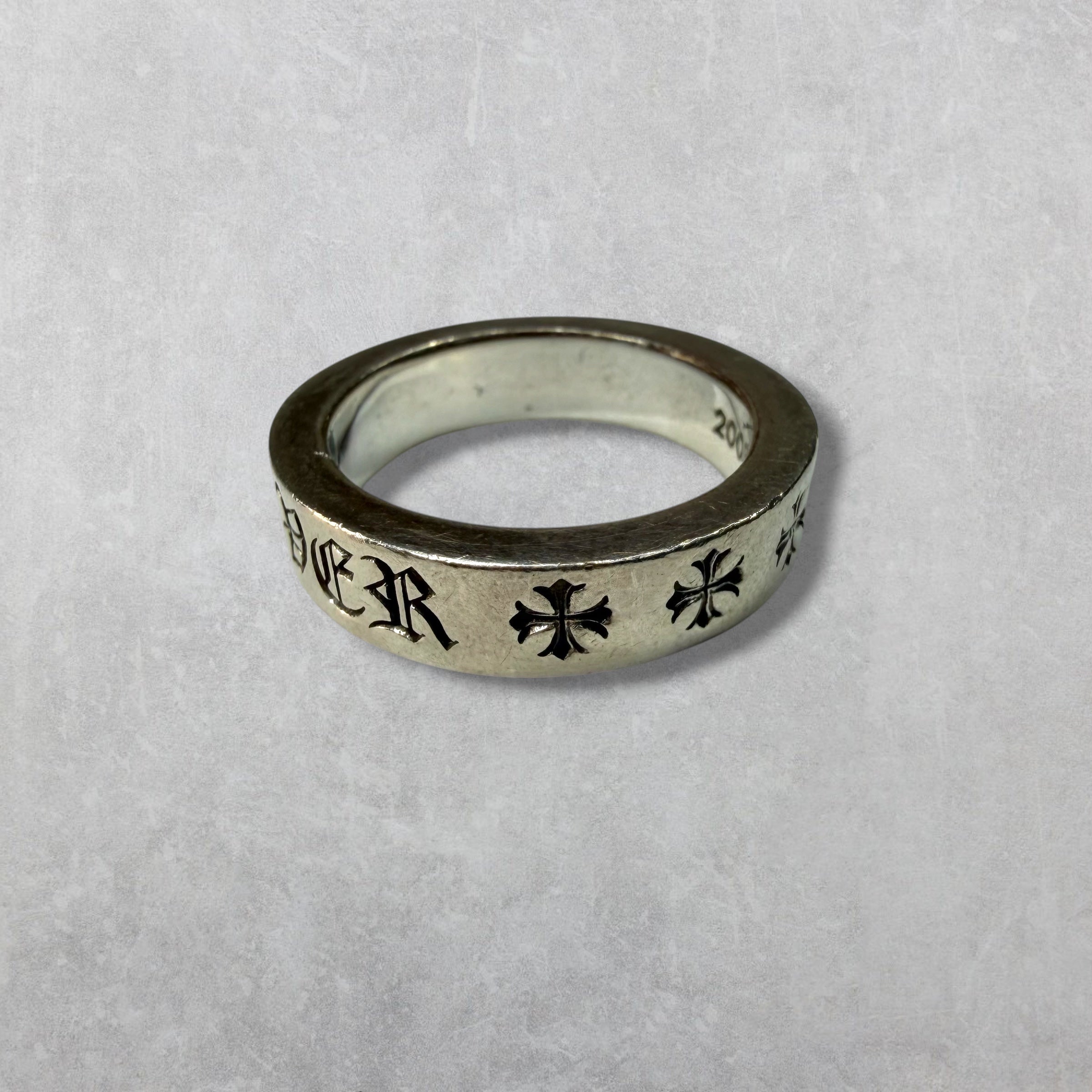 Chrome Hearts Forever 6MM Spacer Ring 9.5