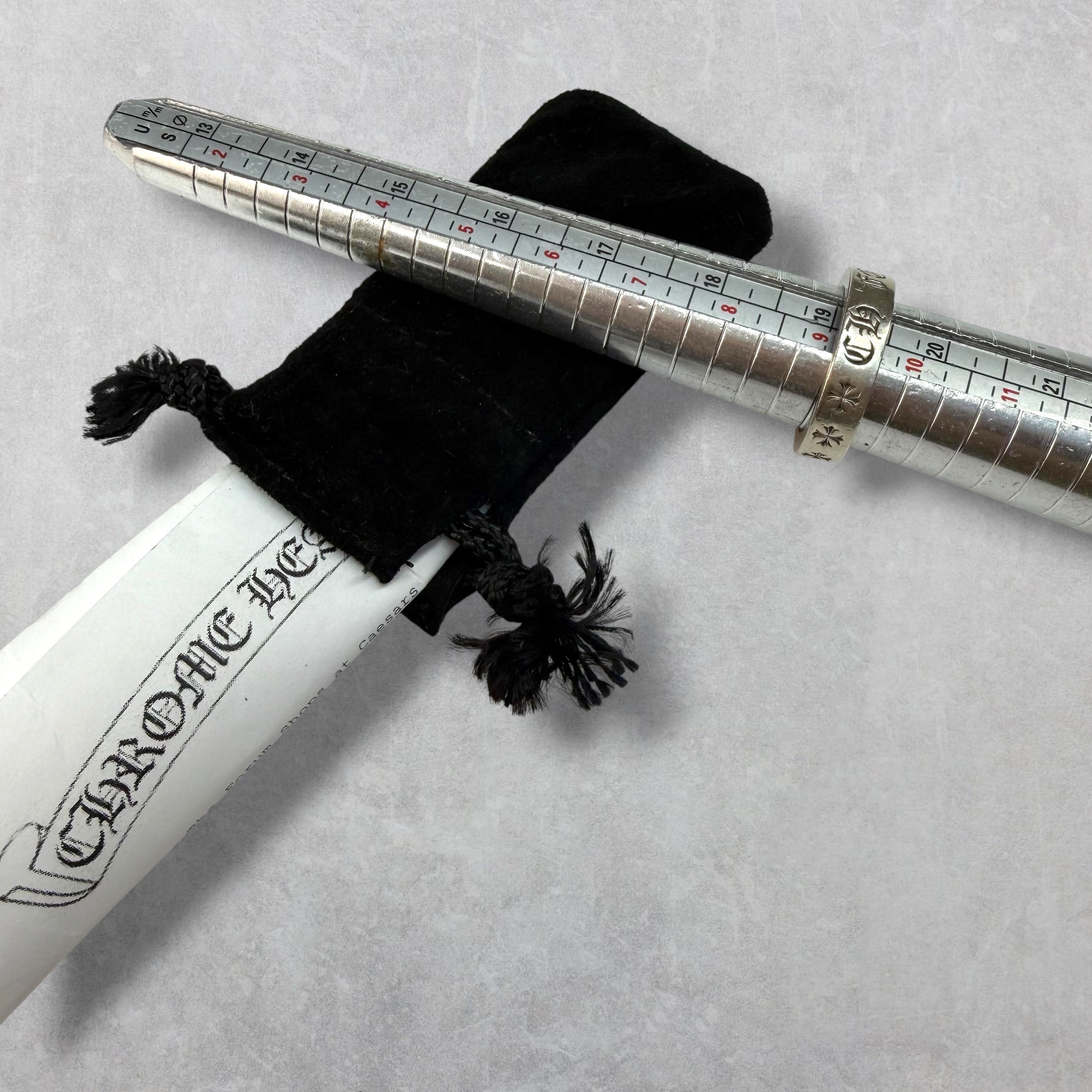 Chrome Hearts Forever 6MM Spacer Ring 9.5