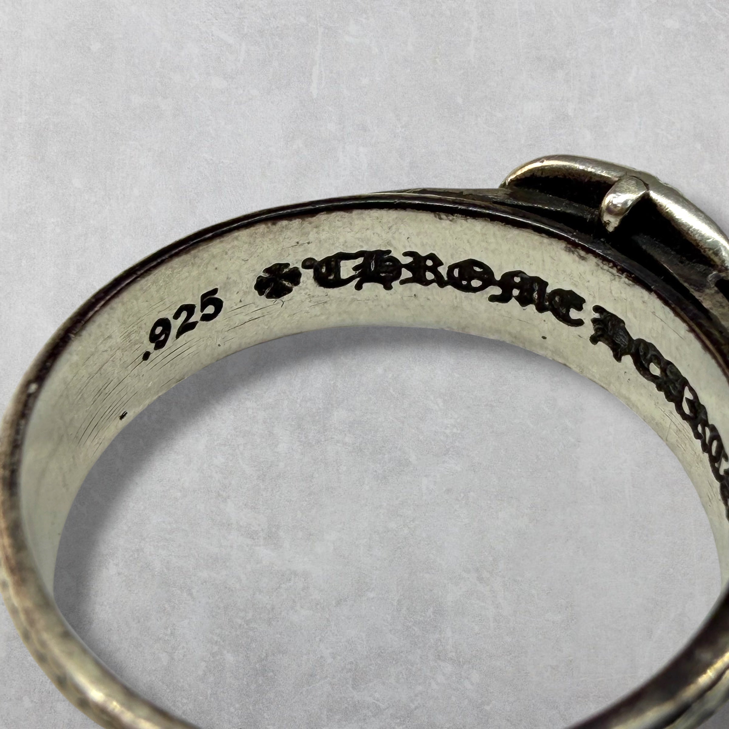 Chrome Hearts Silver Gunslinger Ring 10