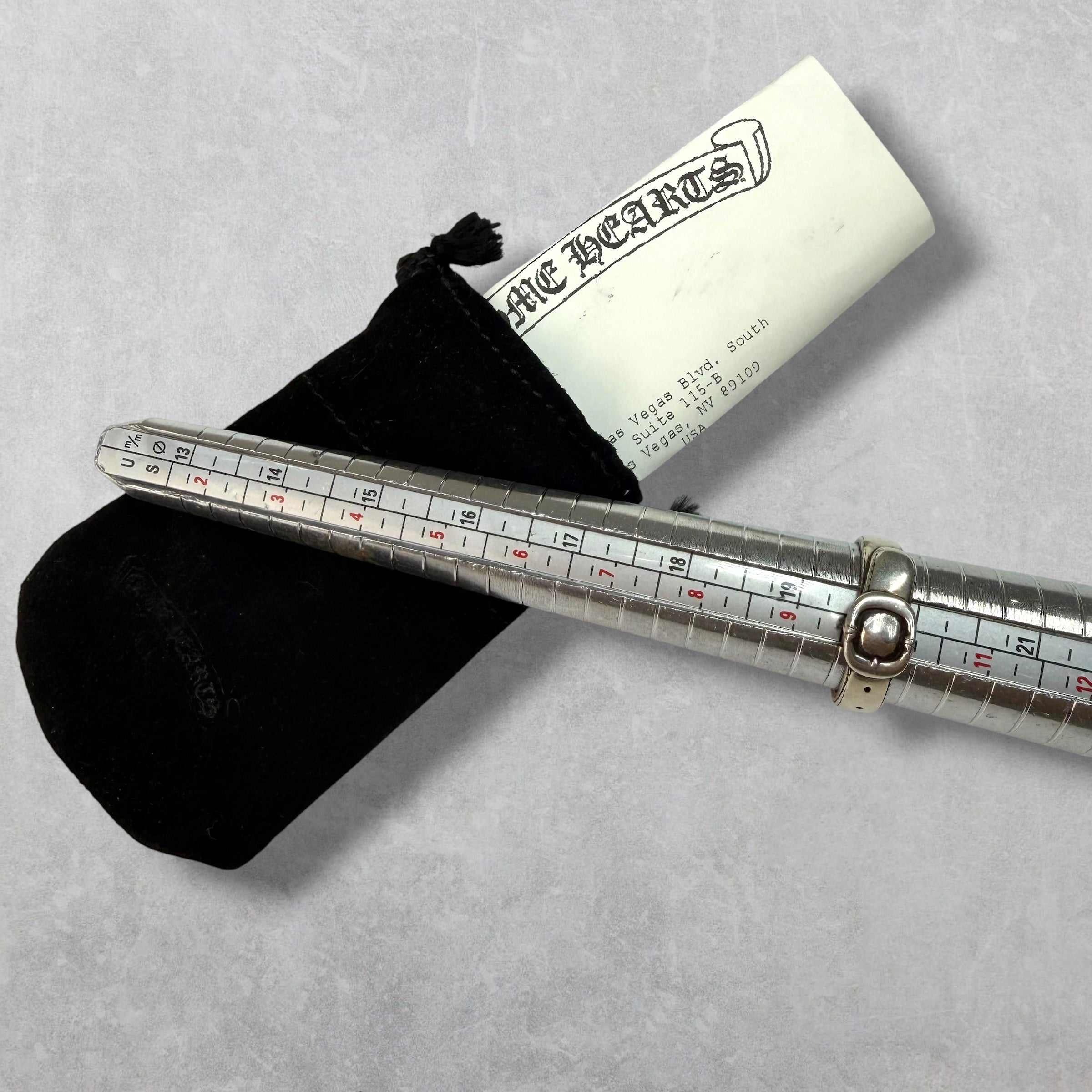 Chrome Hearts Silver Gunslinger Ring 10
