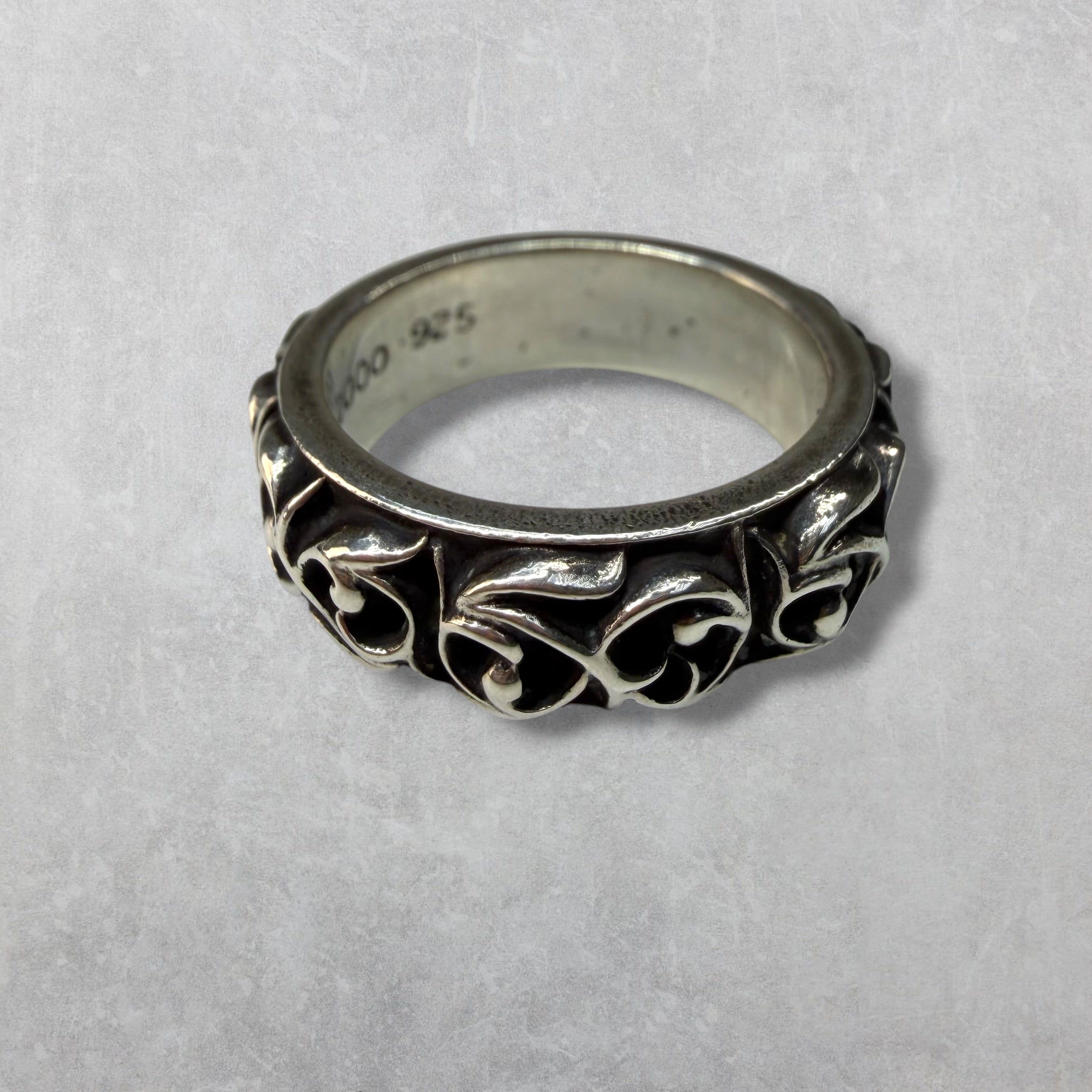 Chrome Hearts Eternity Vine Ring 10.5