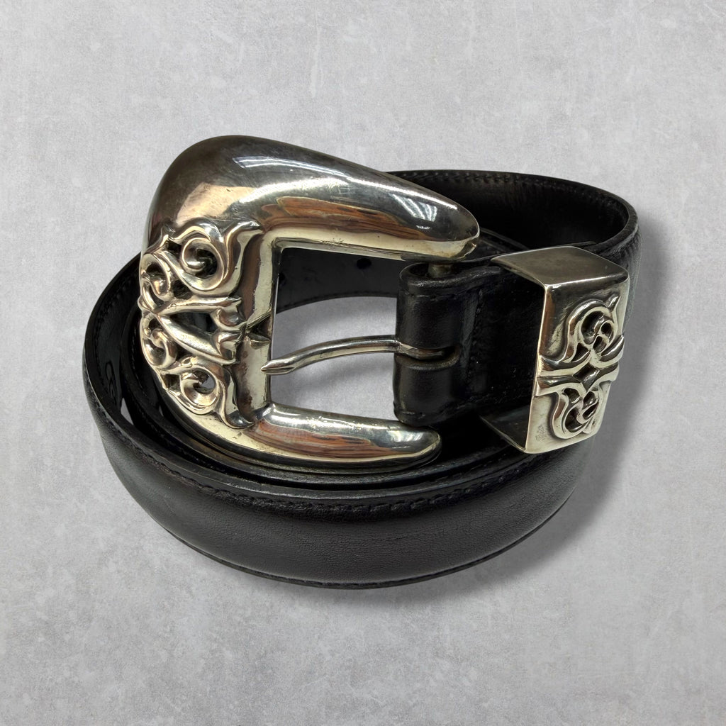 Vintage Chrome Hearts 3-Piece Western 1in Belt
