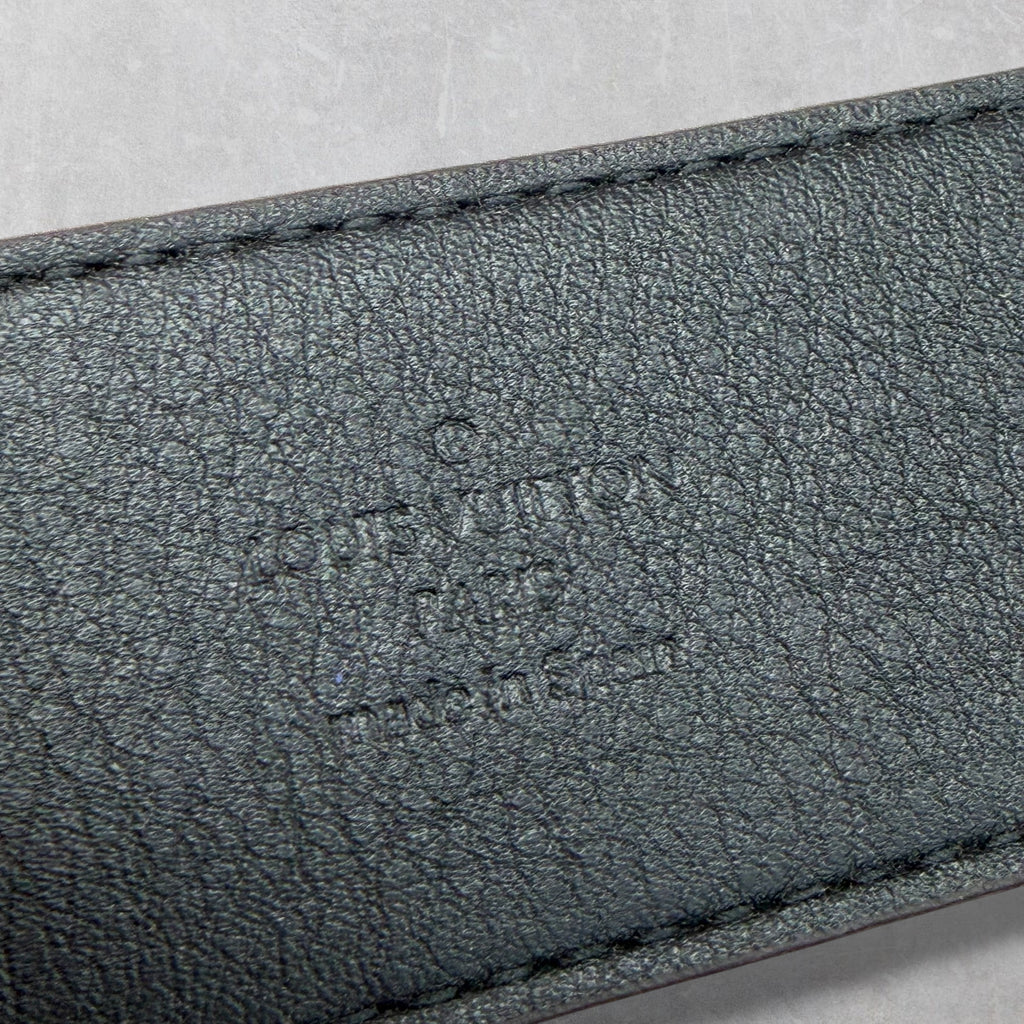 Louis Vuitton Orange LV Shape 40MM Monogram Belt 34 (95)