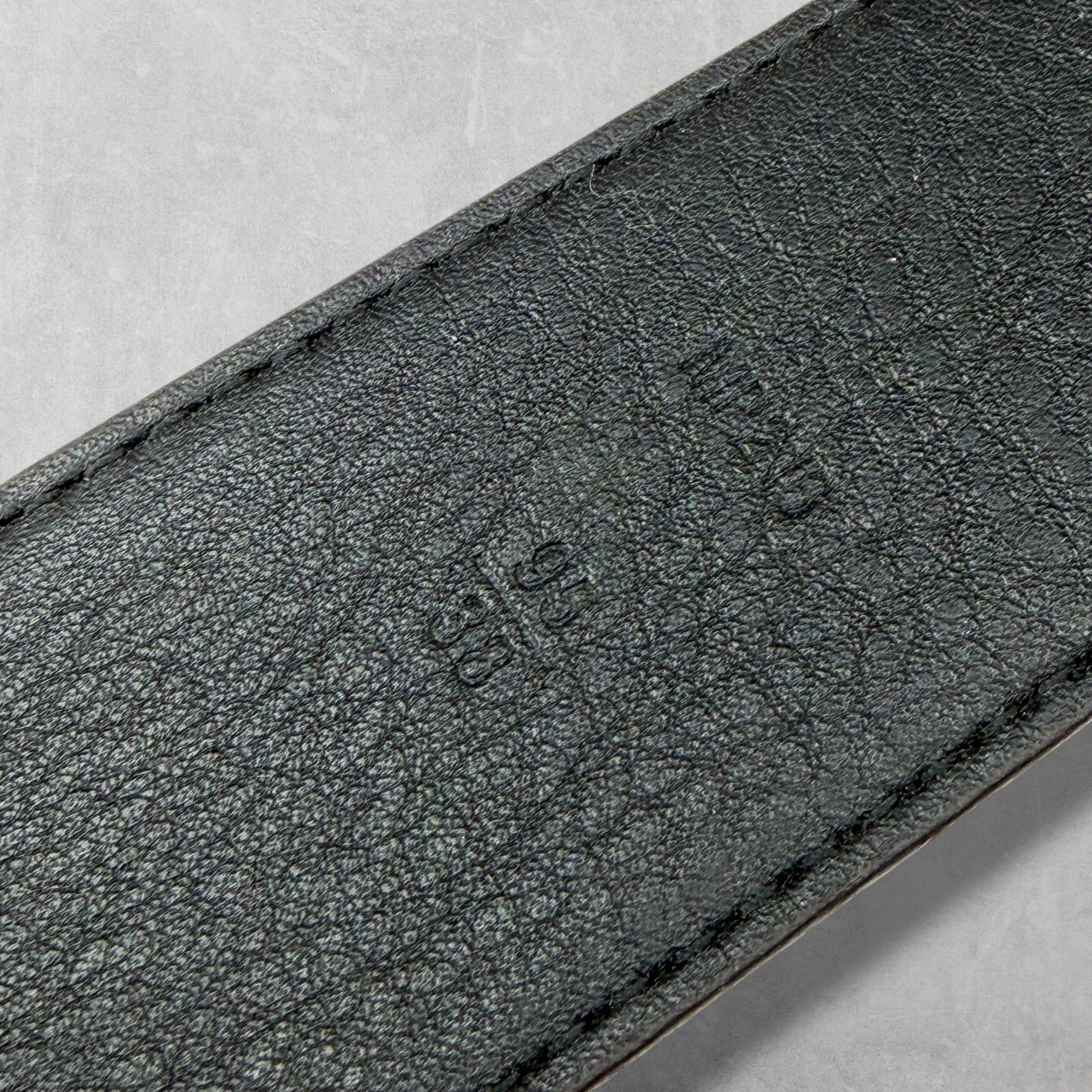 Louis Vuitton Orange LV Shape 40MM Monogram Belt 34 (95)