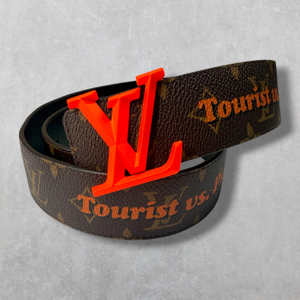 Louis Vuitton "Tourist vs. Purist" Monogram Belt 30 (85)