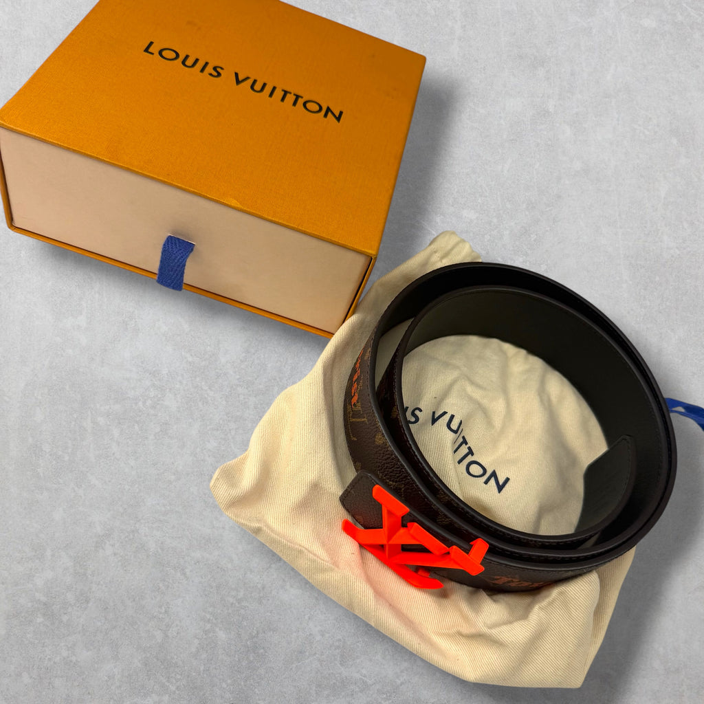 Louis Vuitton "Tourist vs. Purist" Monogram Belt 30 (85)