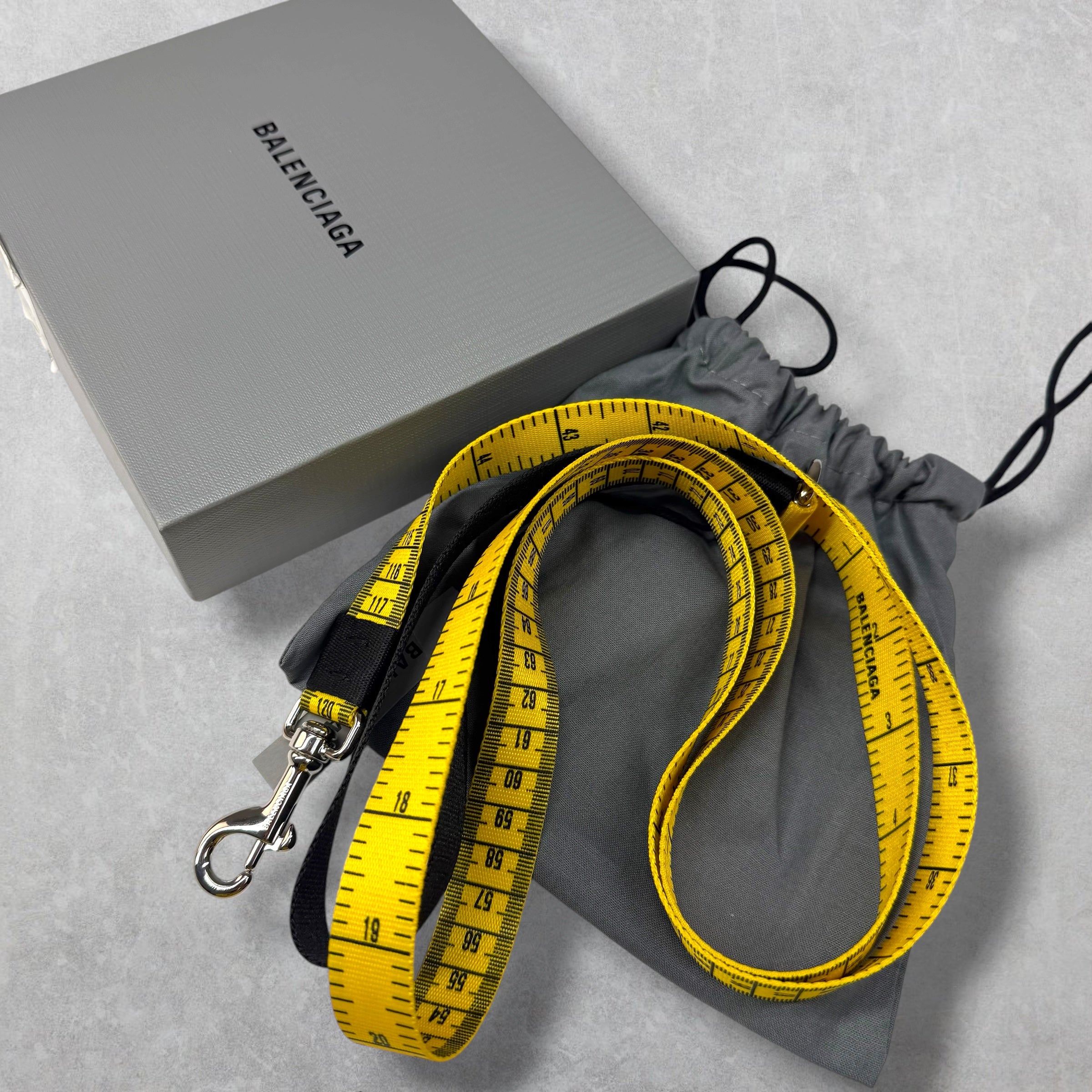 Balenciaga Measuring Tape Dog Leash
