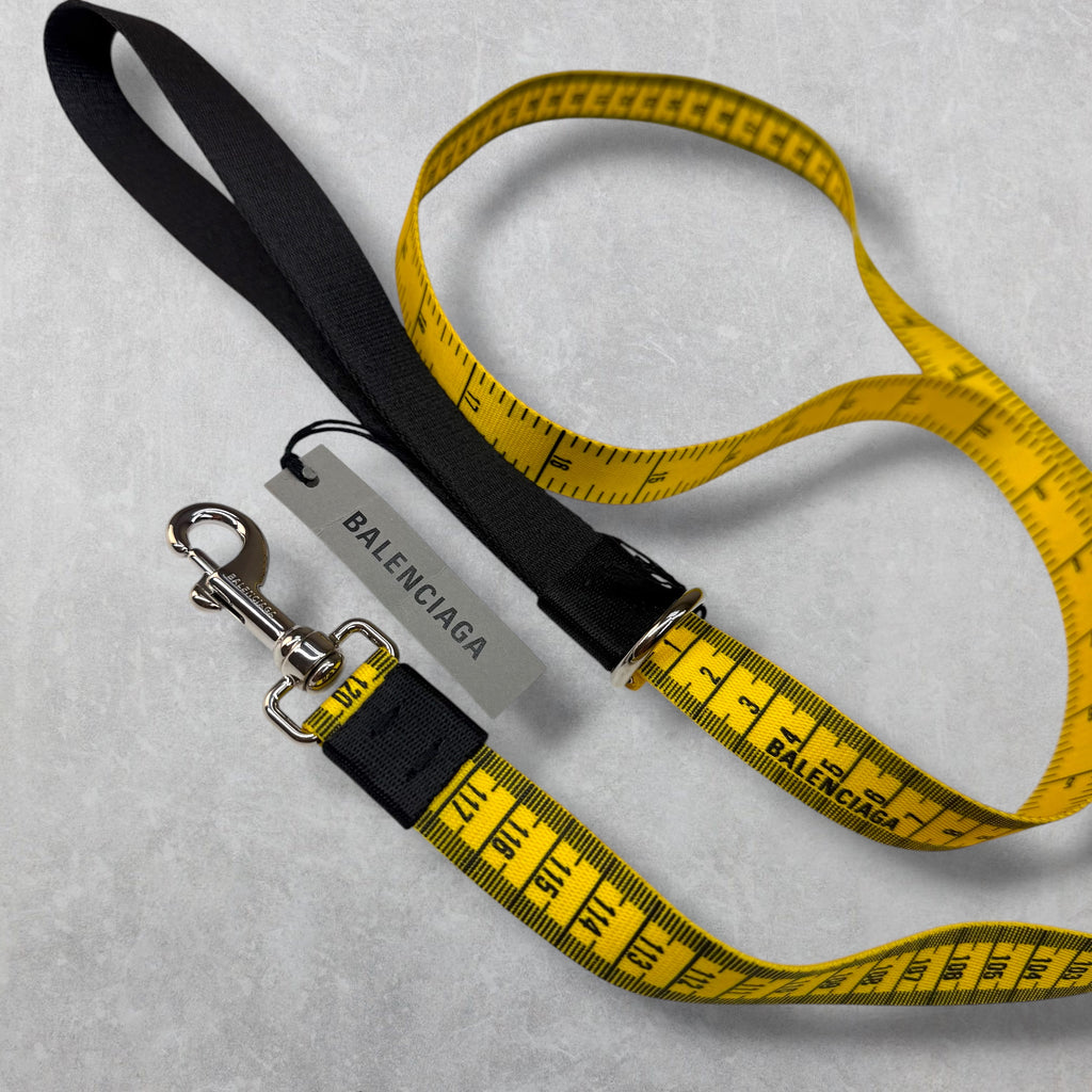 Balenciaga Measuring Tape Dog Leash