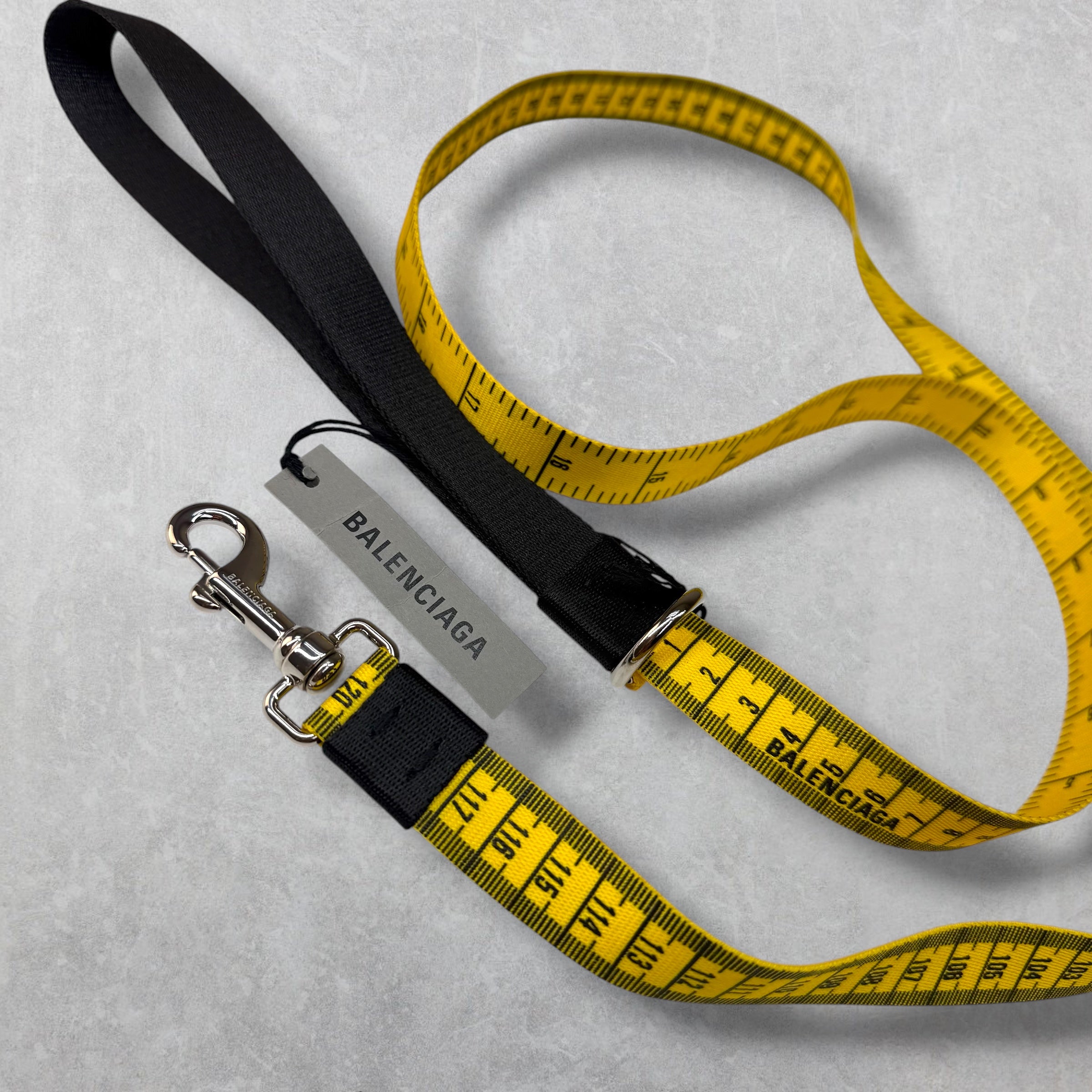 Balenciaga Measuring Tape Dog Leash