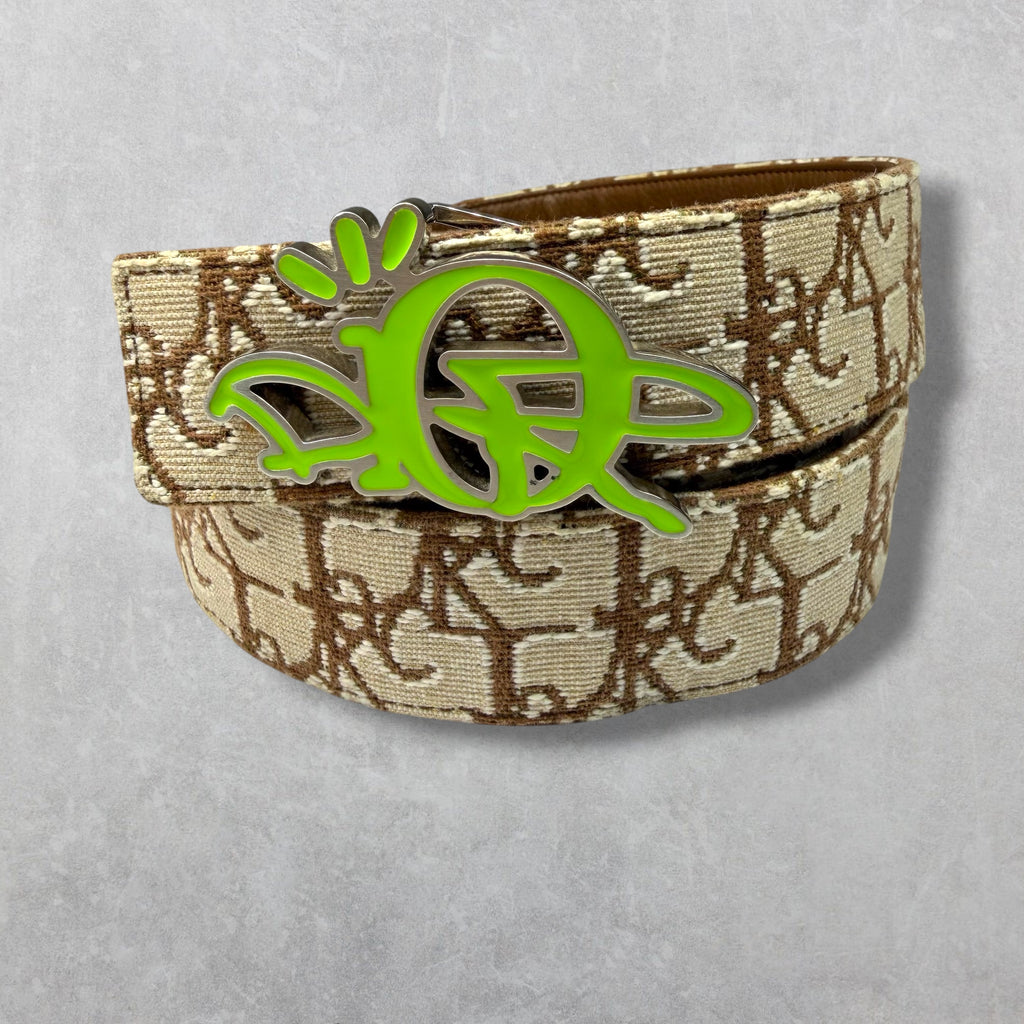 Cactus Jack Dior Belt w/ Green Buckle 32 (90)