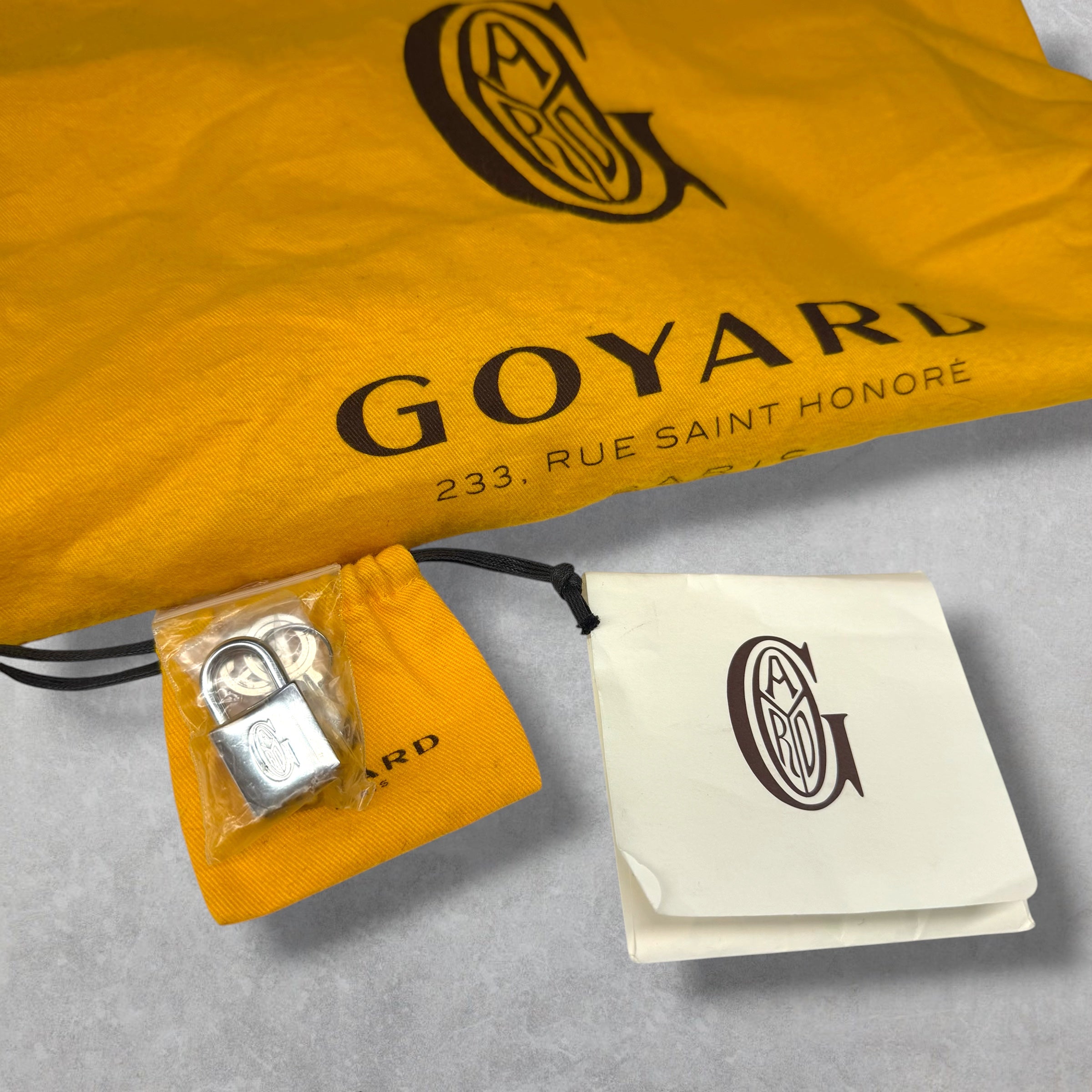 Goyard Bordeaux Ambassade PM w/ Cuir MM Strap