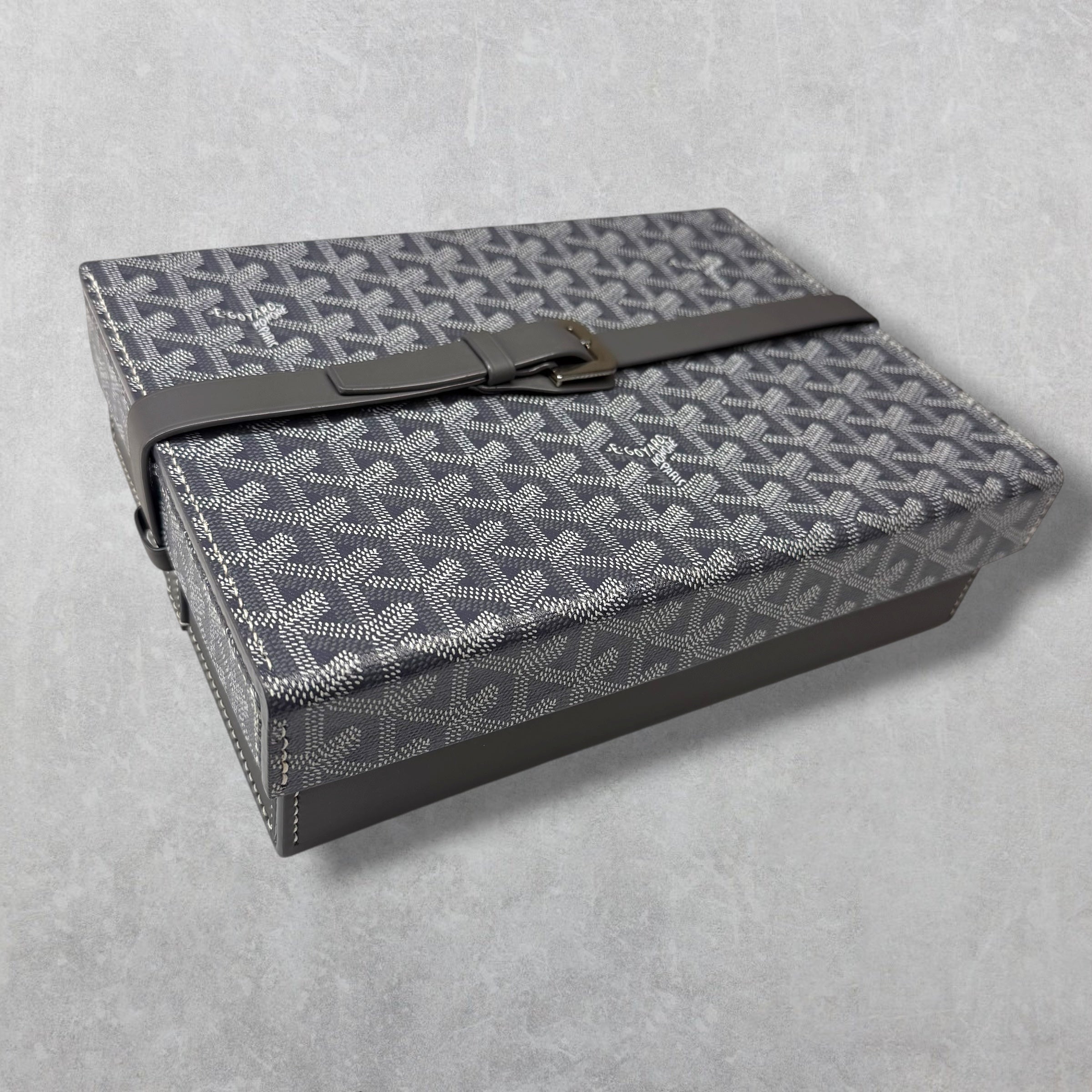 Goyard Grey Montre De Voyage Watch Box