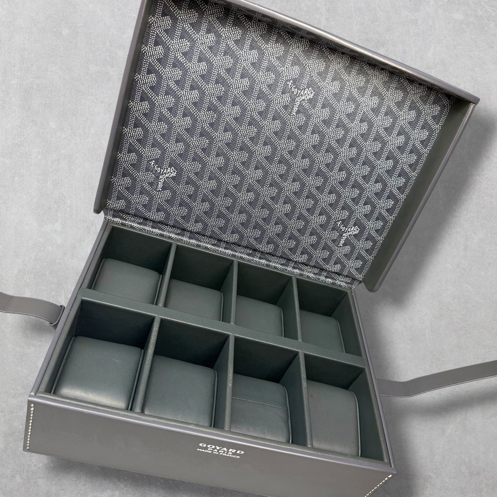 Goyard Grey Montre De Voyage Watch Box
