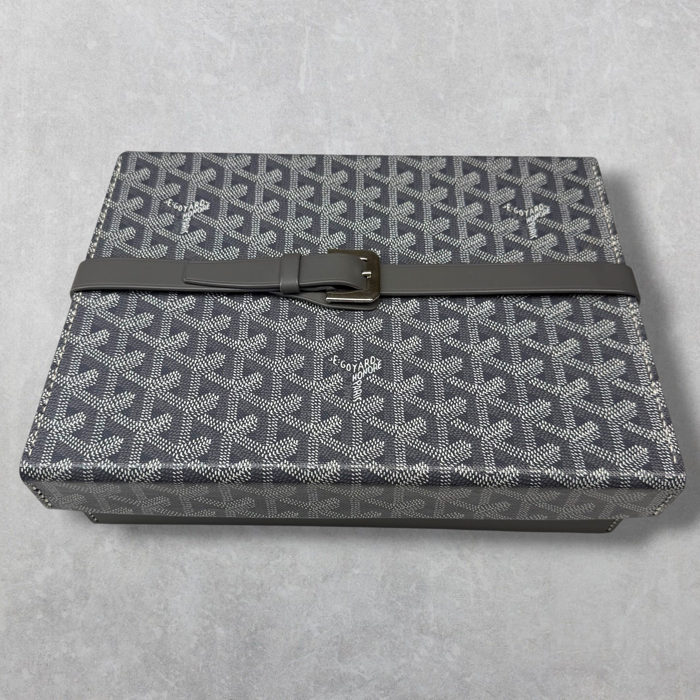 Goyard Grey Montre De Voyage Watch Box
