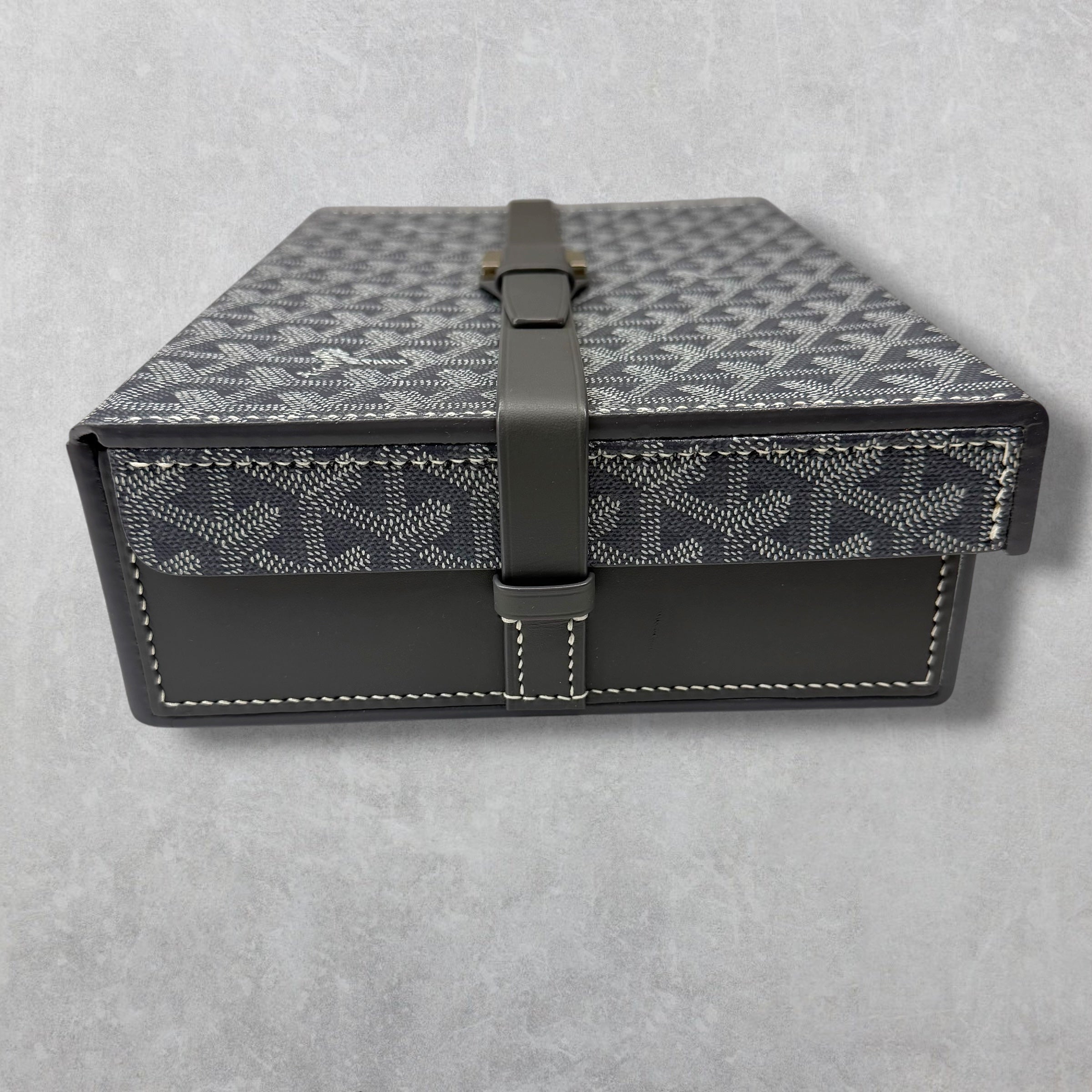 Goyard Grey Montre De Voyage Watch Box