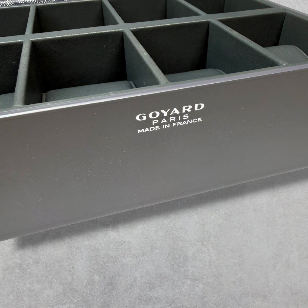 Goyard Grey Montre De Voyage Watch Box