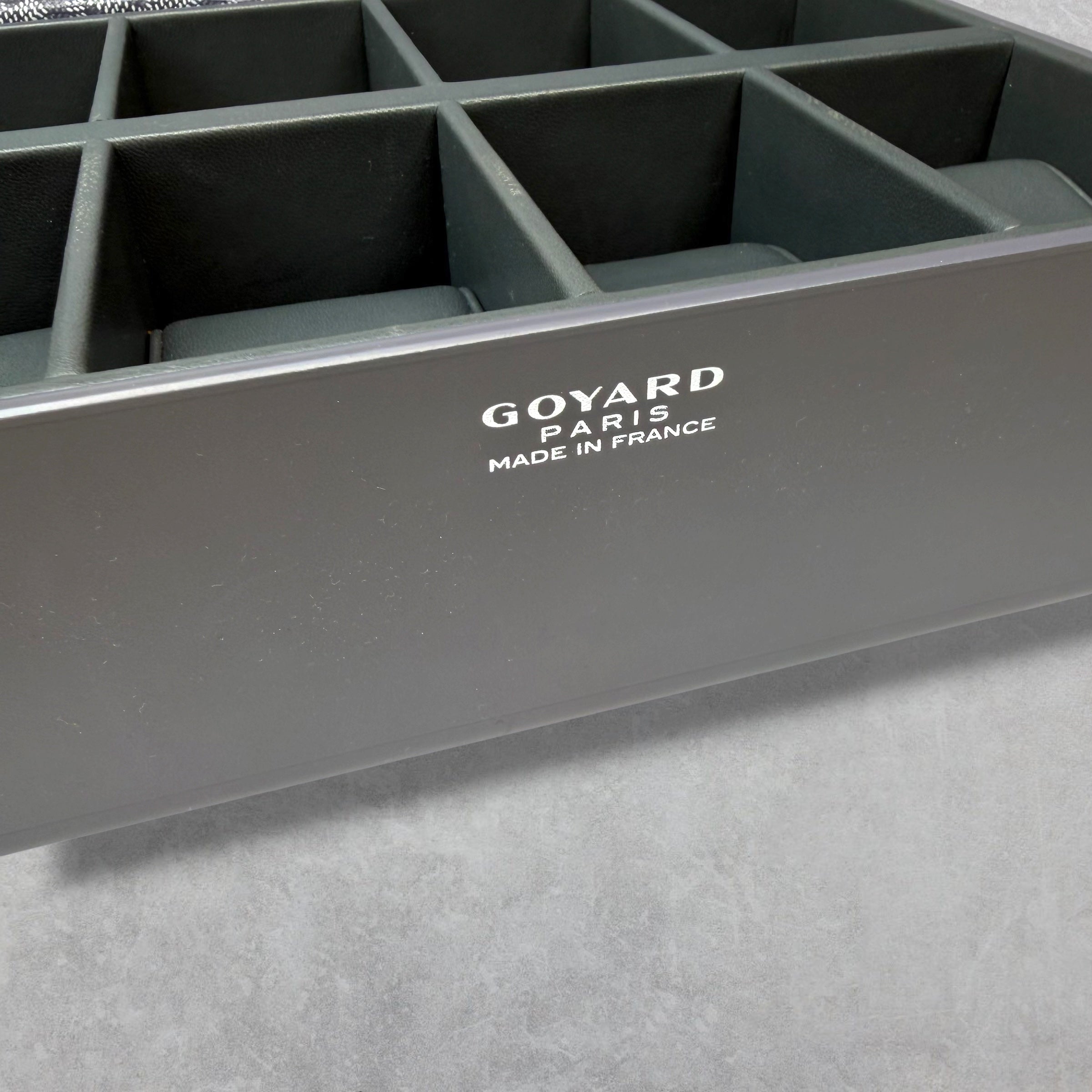 Goyard Grey Montre De Voyage Watch Box