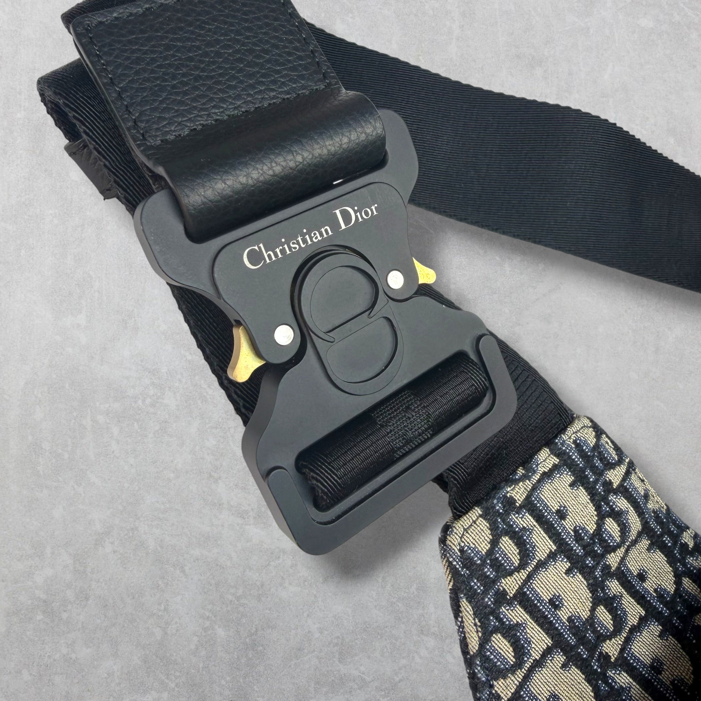 Dior Oblique Maxi Saddle Bag