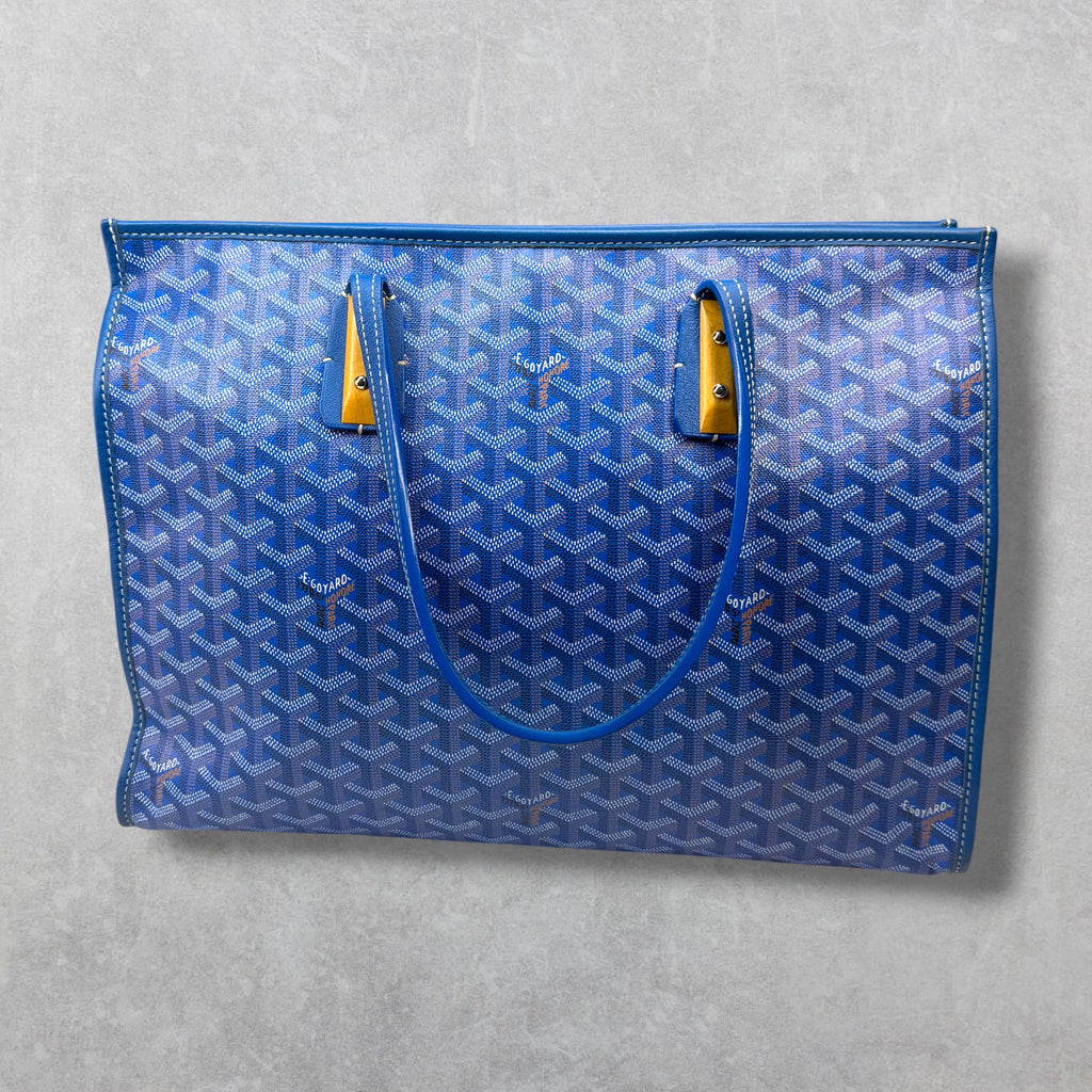 Goyard Sky Blue Marquises Tote Bag