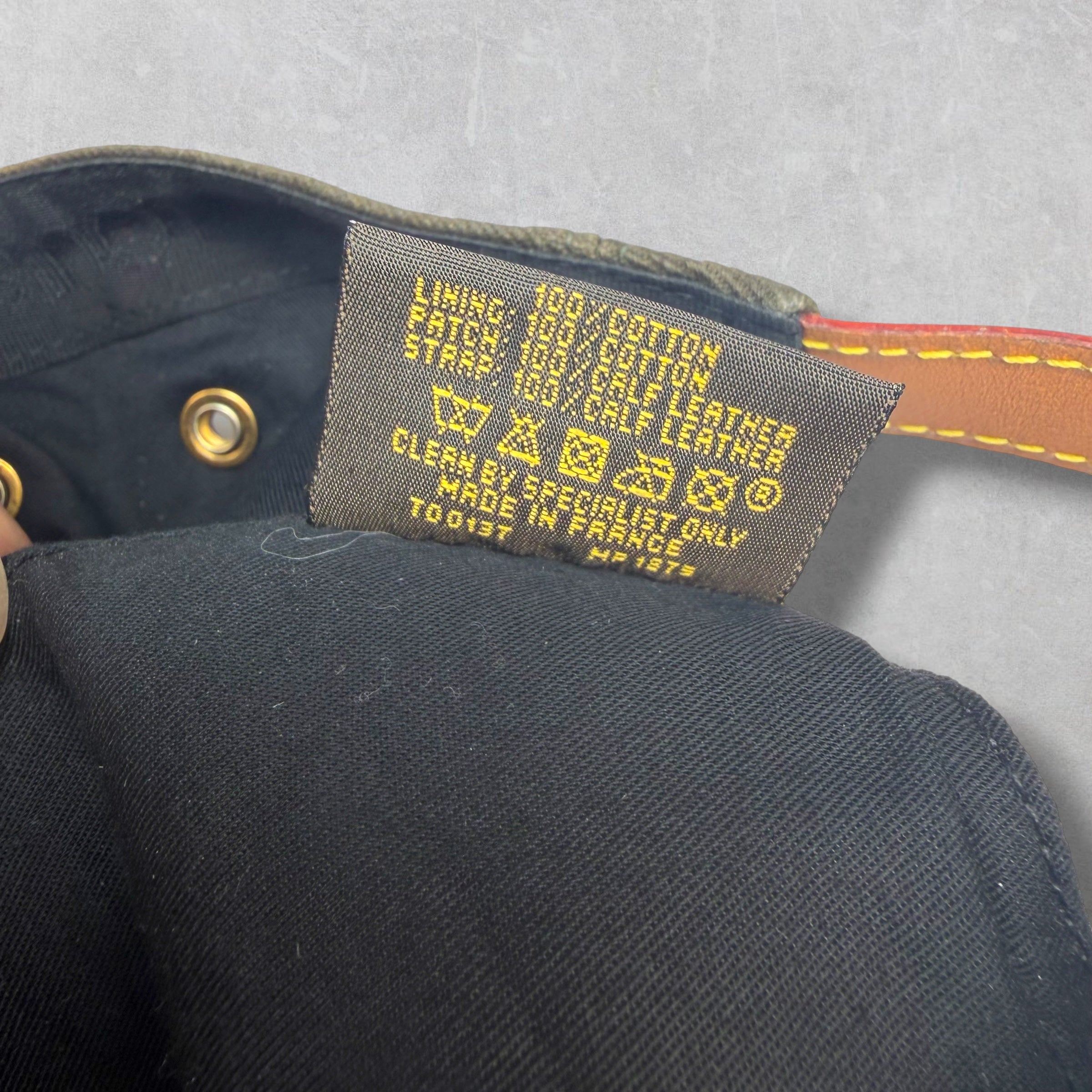 Louis Vuitton Supreme Camo Camp Cap