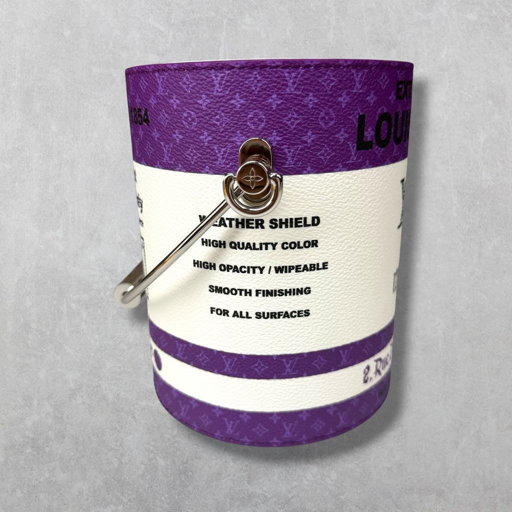 Louis Vuitton Purple Paint Can Bag