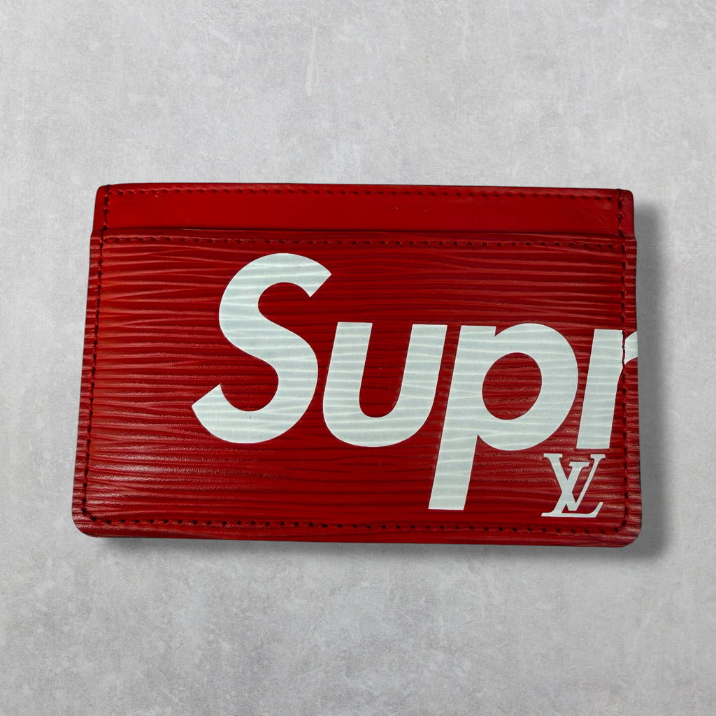 Louis Vuitton x Supreme Porte Carte Simple Epi