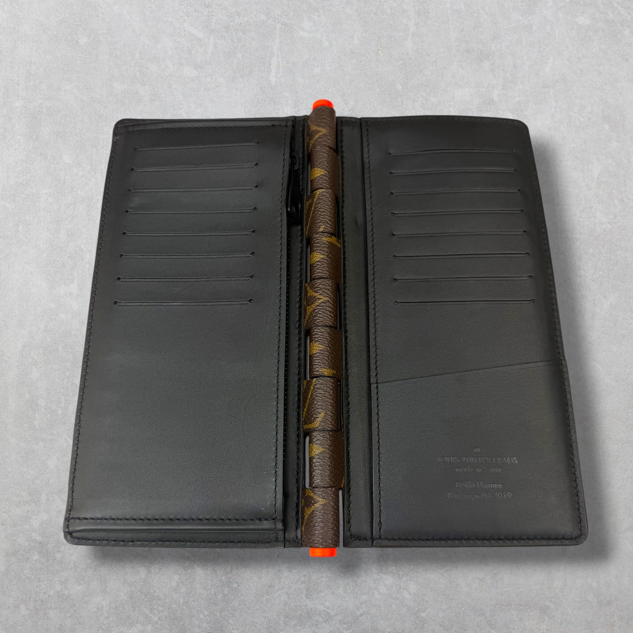 Louis Vuitton Monogram Solar Ray Brazza Hinge Wallet