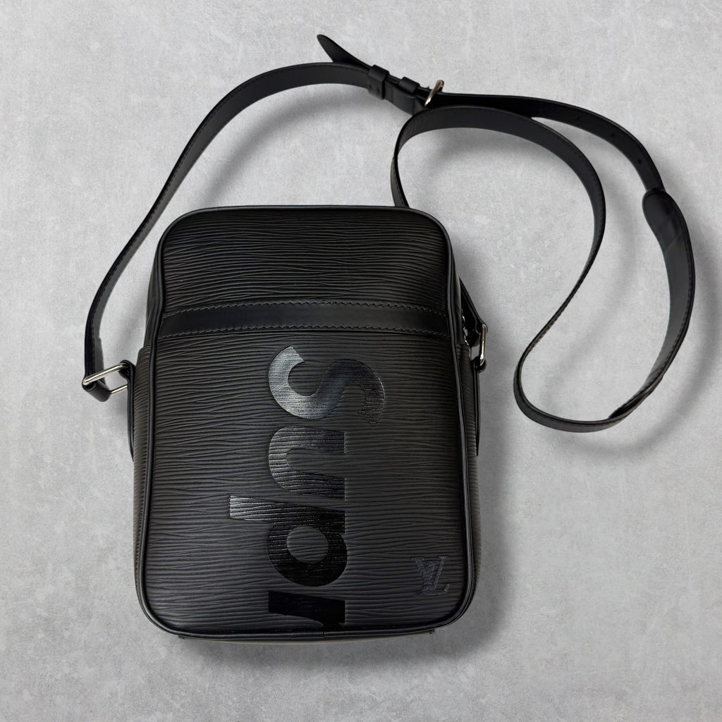 Louis Vuitton x Supreme Black Danube Epi PM