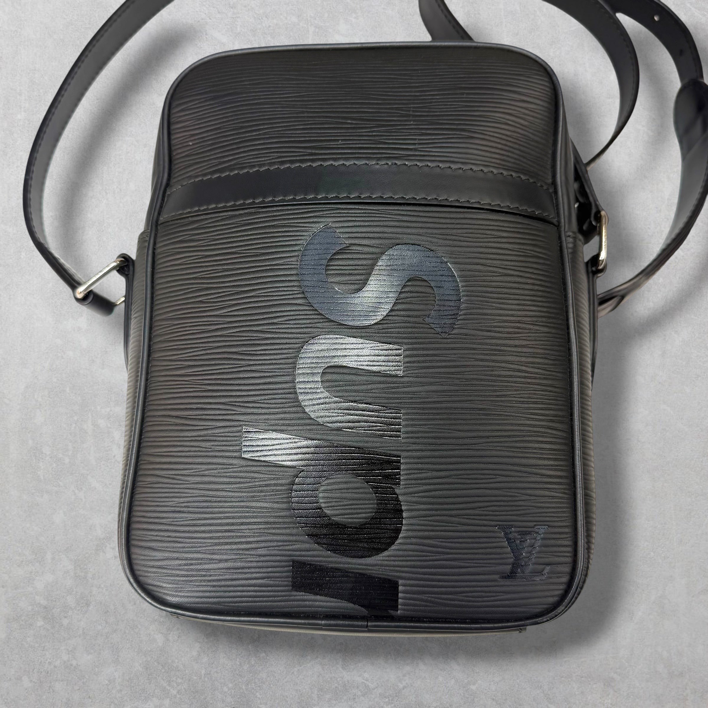 Louis Vuitton x Supreme Black Danube Epi PM