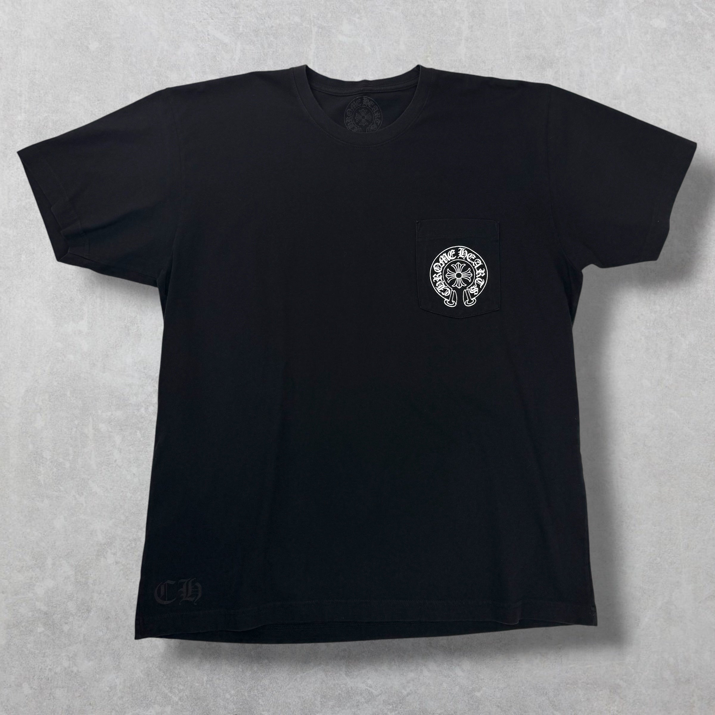 Chrome Hearts LA Horseshoe Black Tee XL