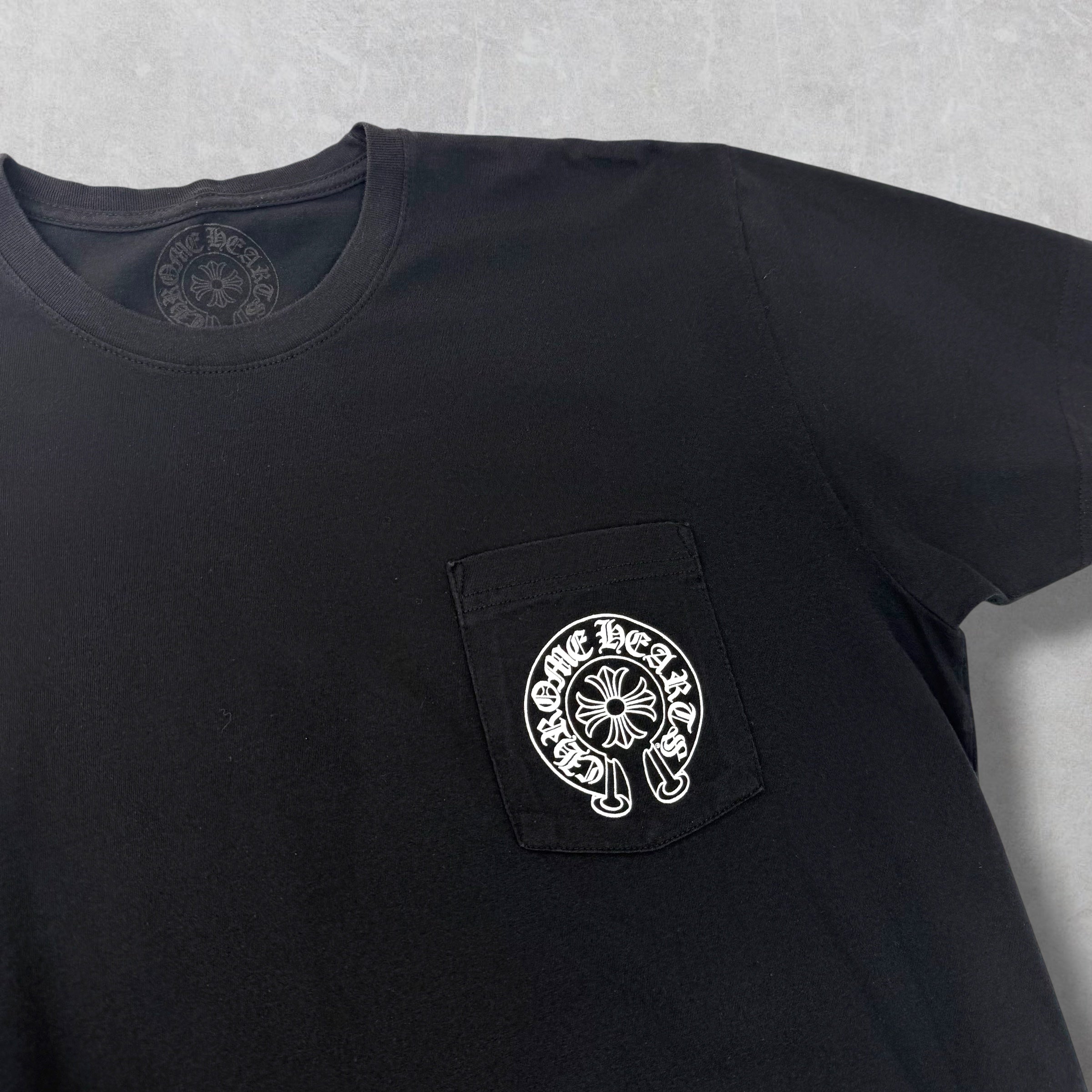 Chrome Hearts LA Horseshoe Black Tee XL
