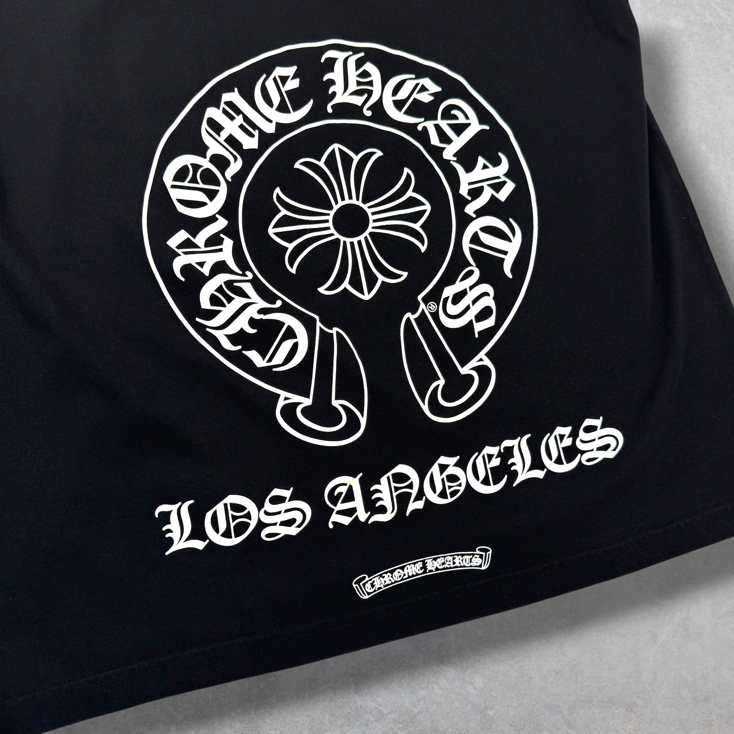 Chrome Hearts LA Horseshoe Black Tee XL