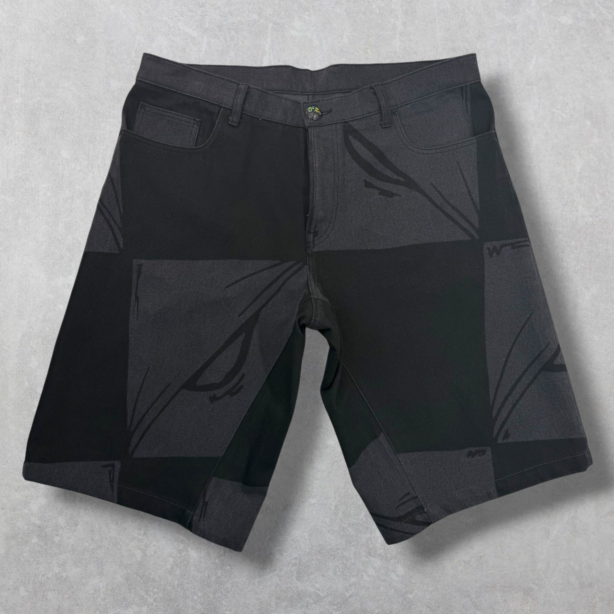 Matty Boy Anti Promo 99 Eyes Denim Shorts 36