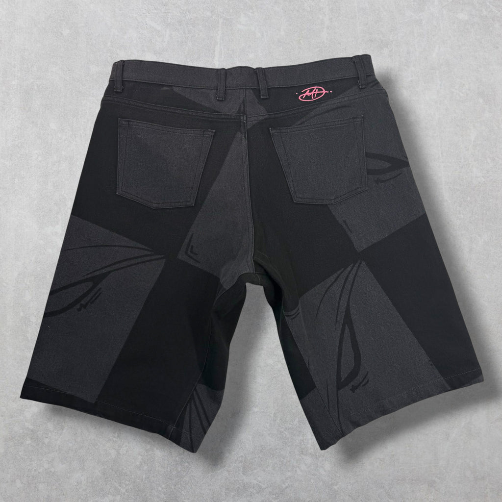 Matty Boy Anti Promo 99 Eyes Denim Shorts 36