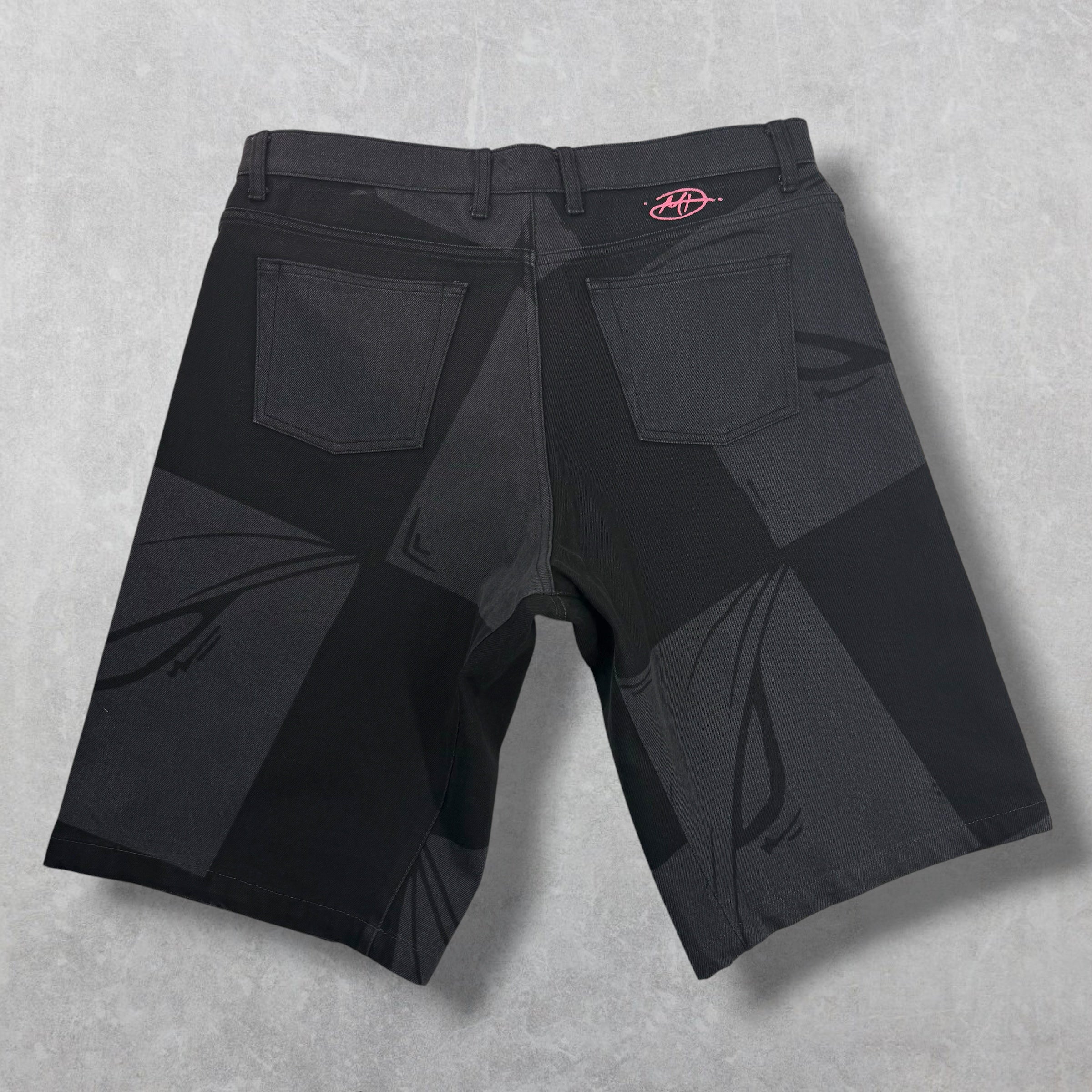 Matty Boy Anti Promo 99 Eyes Denim Shorts 36