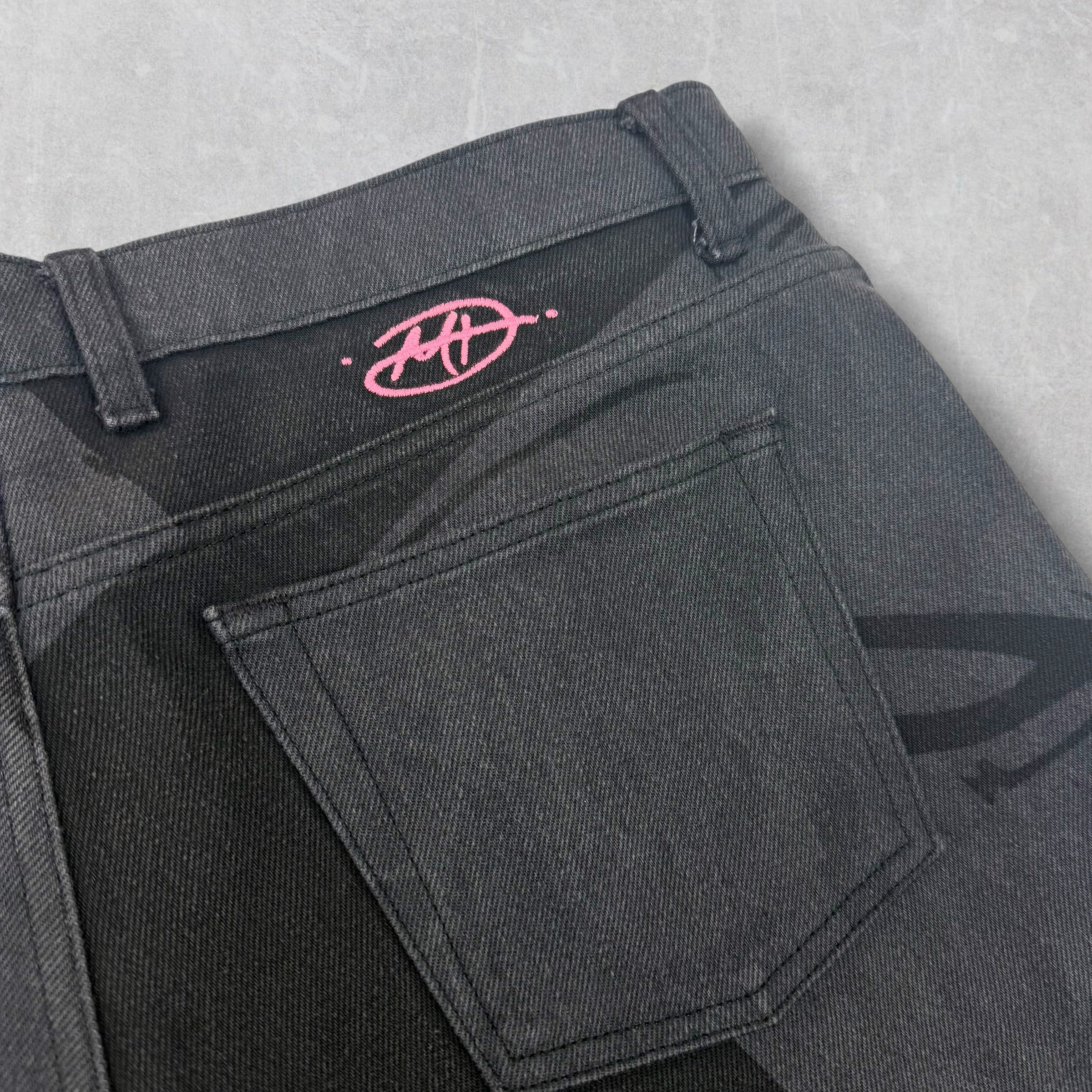 Matty Boy Anti Promo 99 Eyes Denim Shorts 36