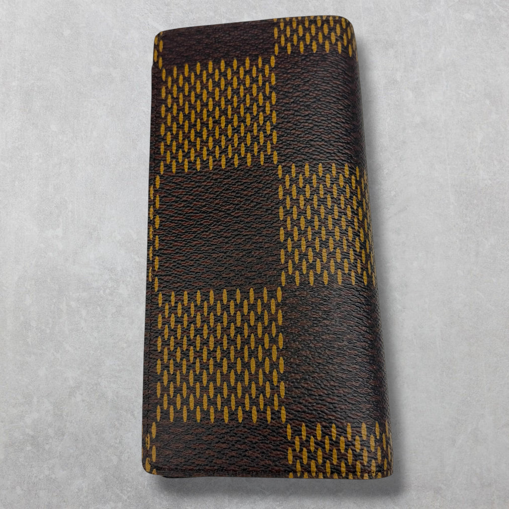 Louis Vuitton Nigo Giant Damier Ebene Brazza Wallet