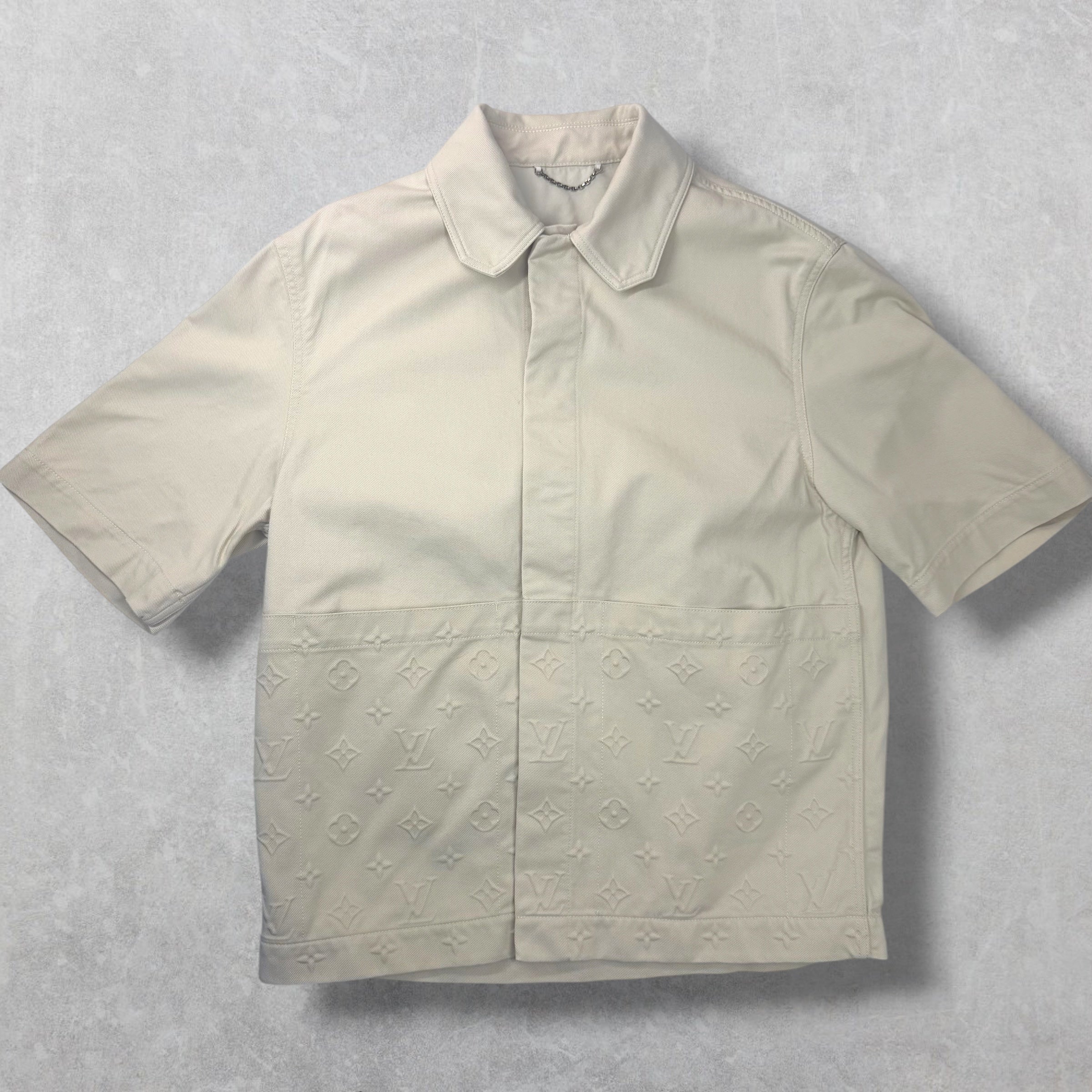 Louis Vuitton Beige Workwear Shirt M