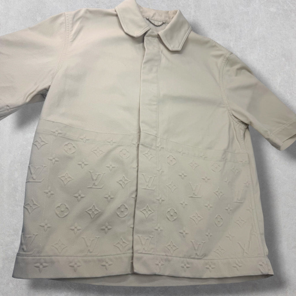 Louis Vuitton Beige Workwear Shirt M