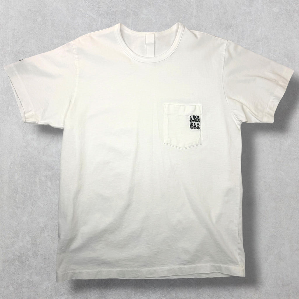 Chrome Hearts GRP Y NOT White Tee L