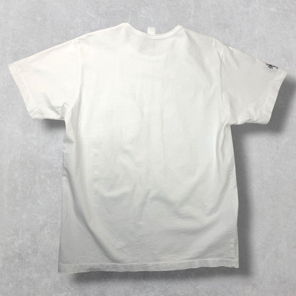 Chrome Hearts GRP Y NOT White Tee L