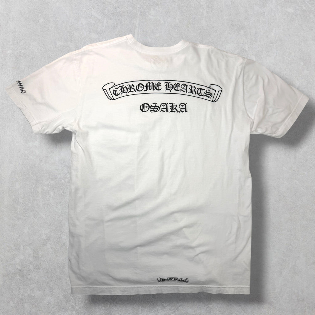 Chrome Hearts Osaka Scroll Logo Tee White XL