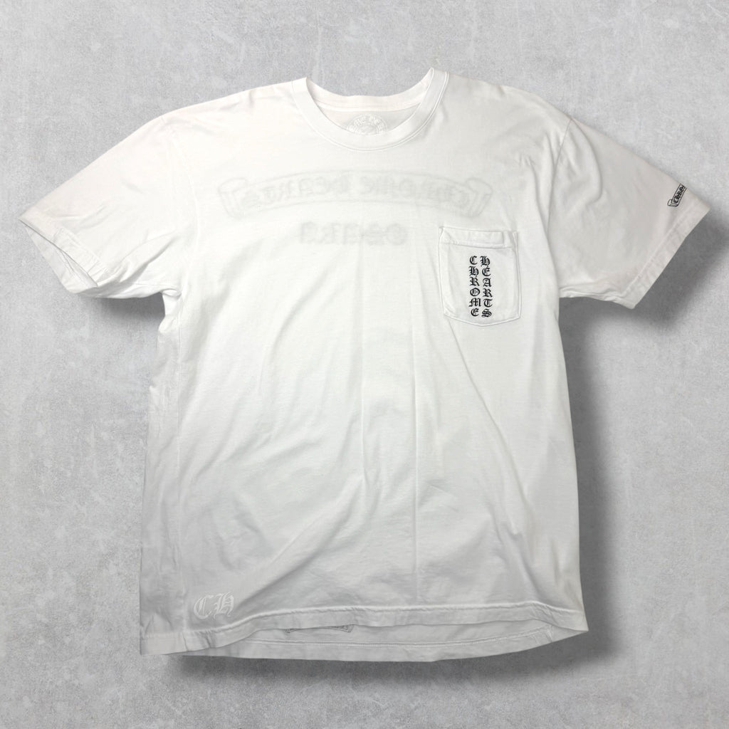 Chrome Hearts Osaka Scroll Logo Tee White XL