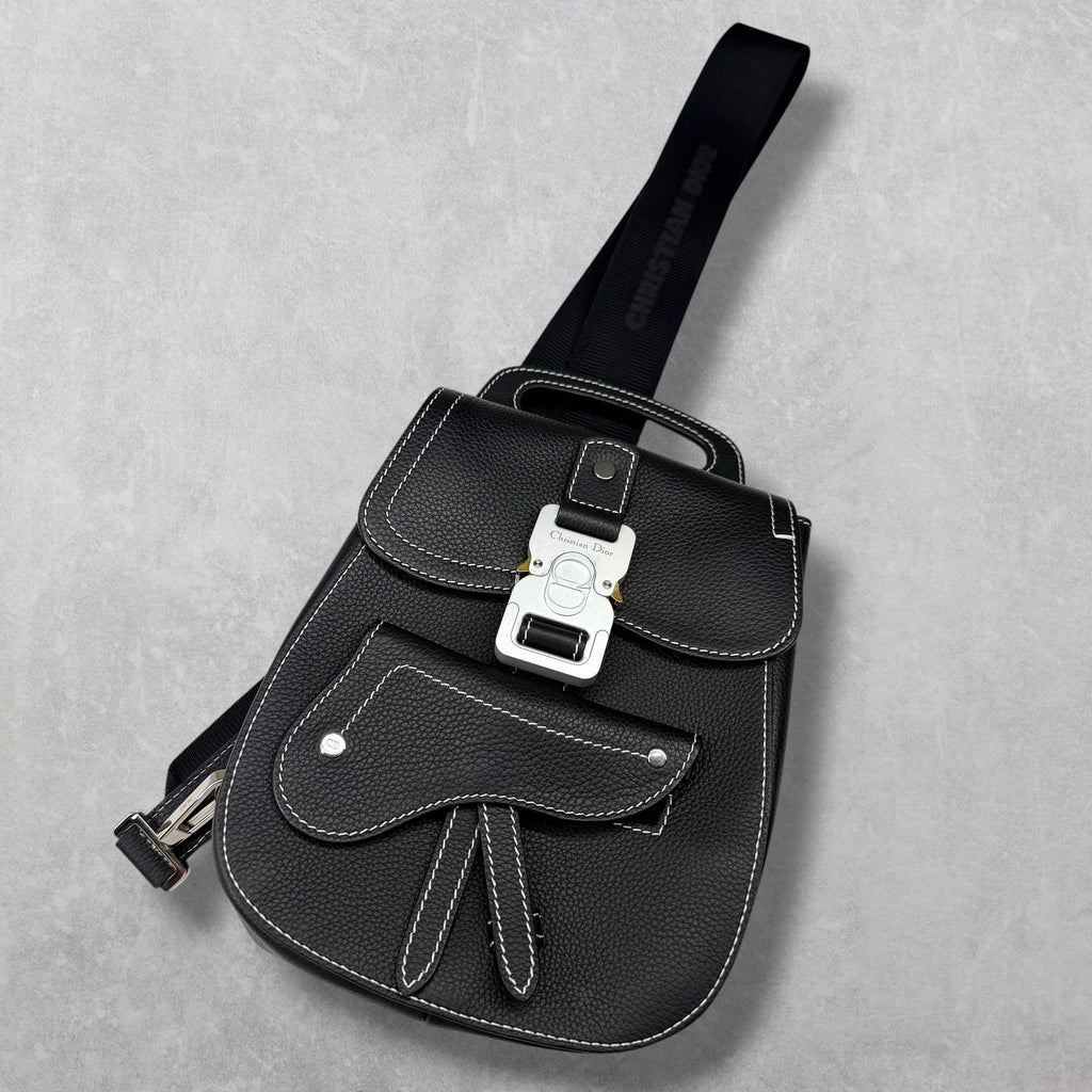 Dior Mini Gallop Sling Grained Calfskin Bag