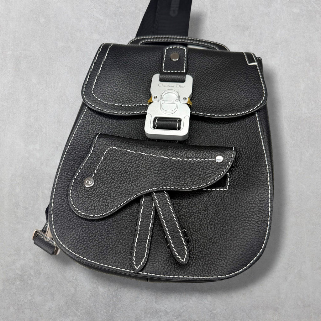 Dior Mini Gallop Sling Grained Calfskin Bag
