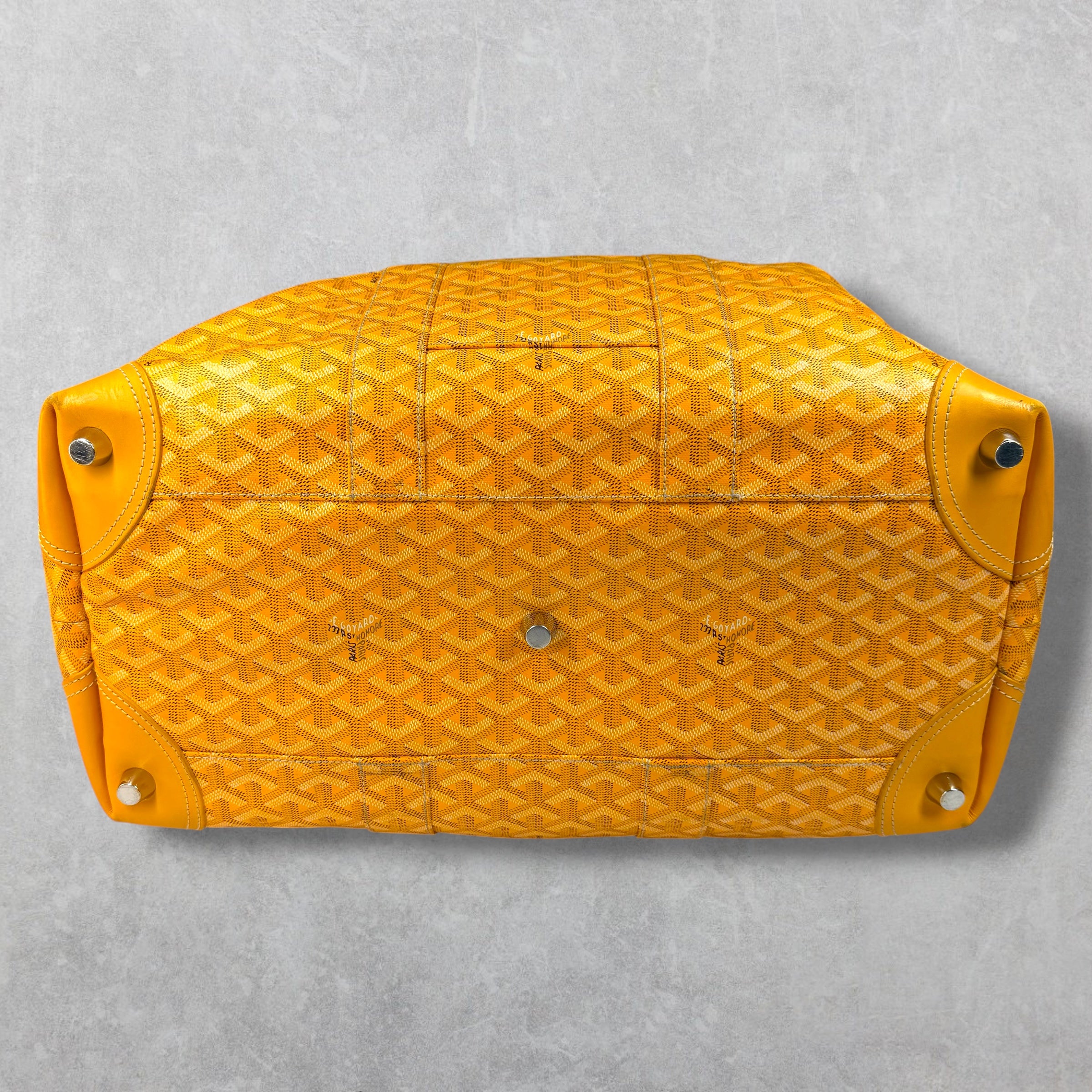 Goyard Yellow Goyardine Boeing 45