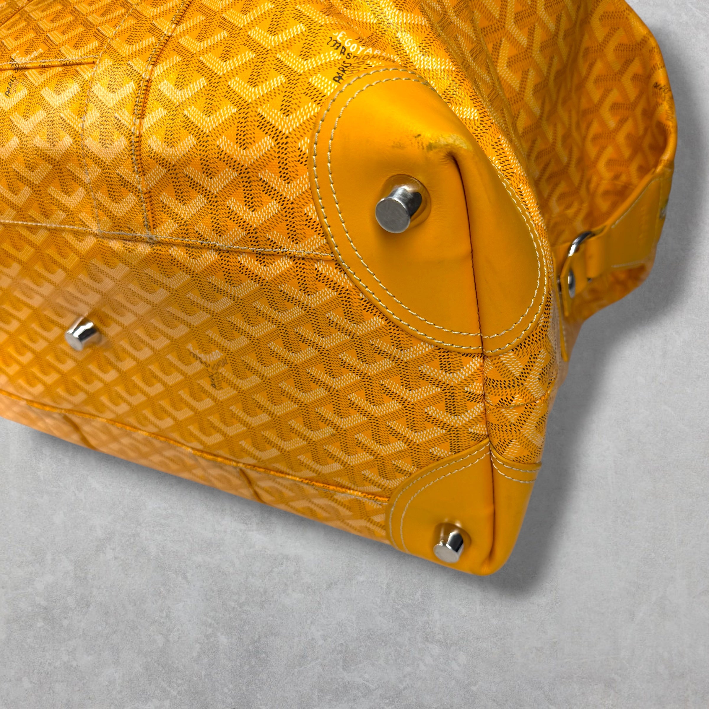 Goyard Yellow Goyardine Boeing 45