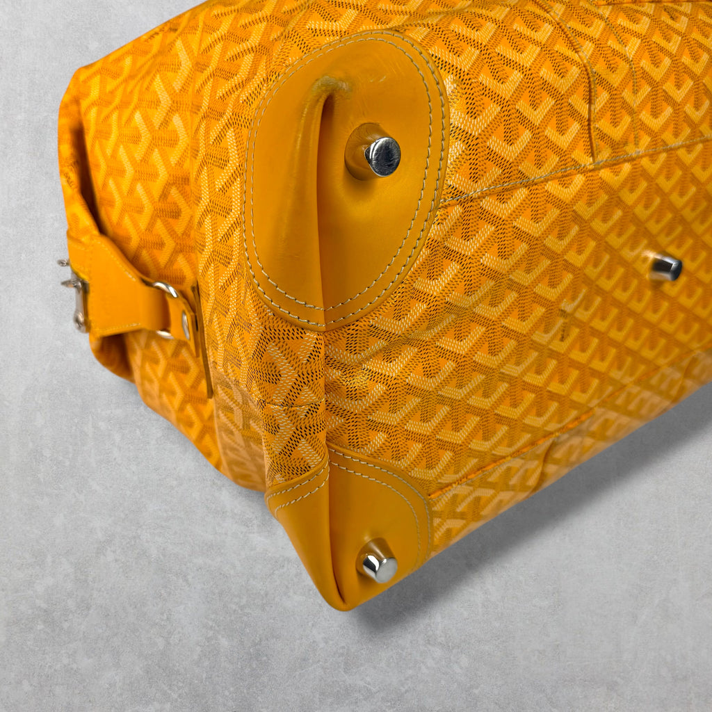 Goyard Yellow Goyardine Boeing 45
